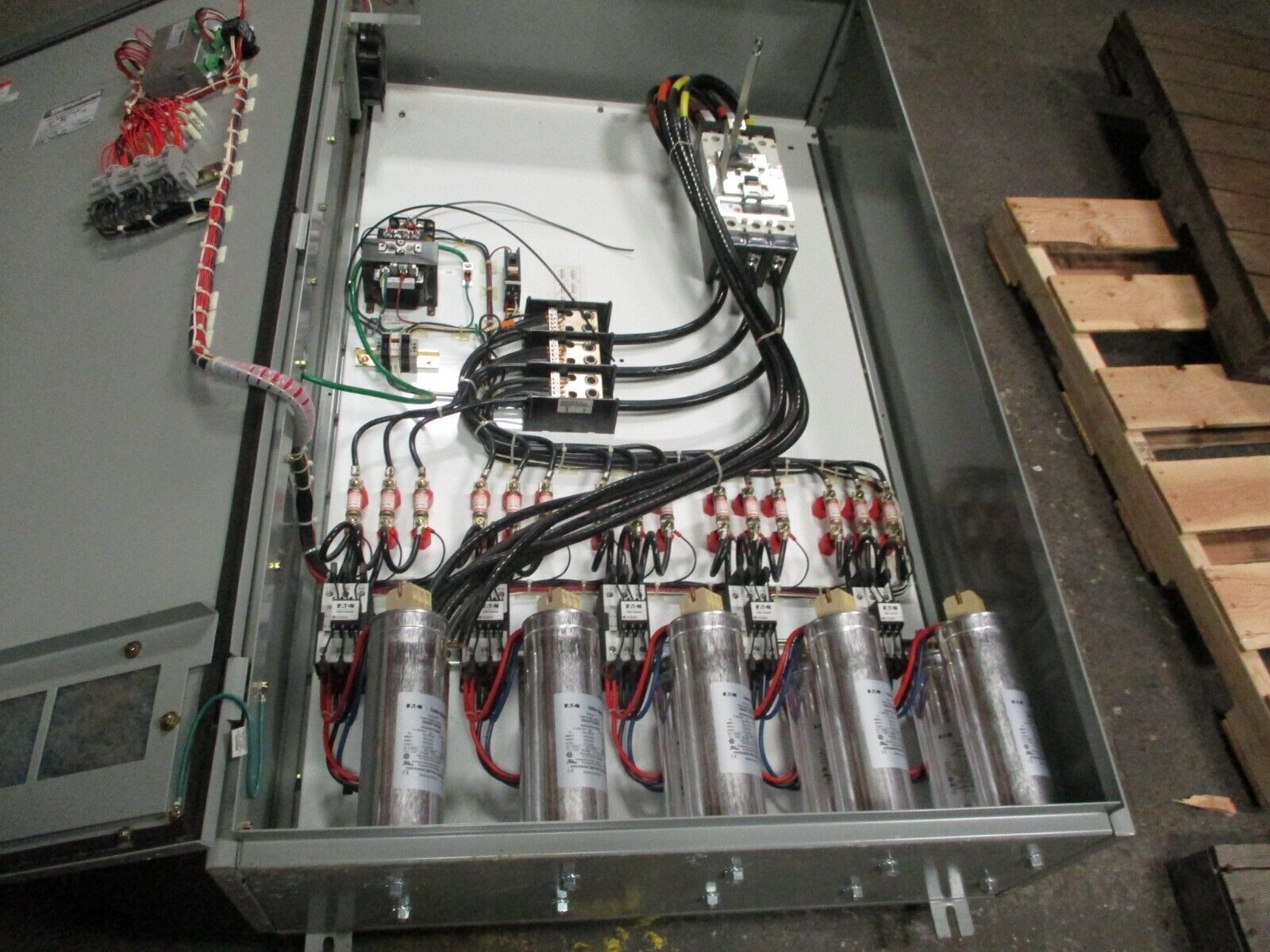 Eaton Autovar Capacitor Power Capacity Bank 175MCSR431ACM 175kVAR 480V 3Ph 60Hz