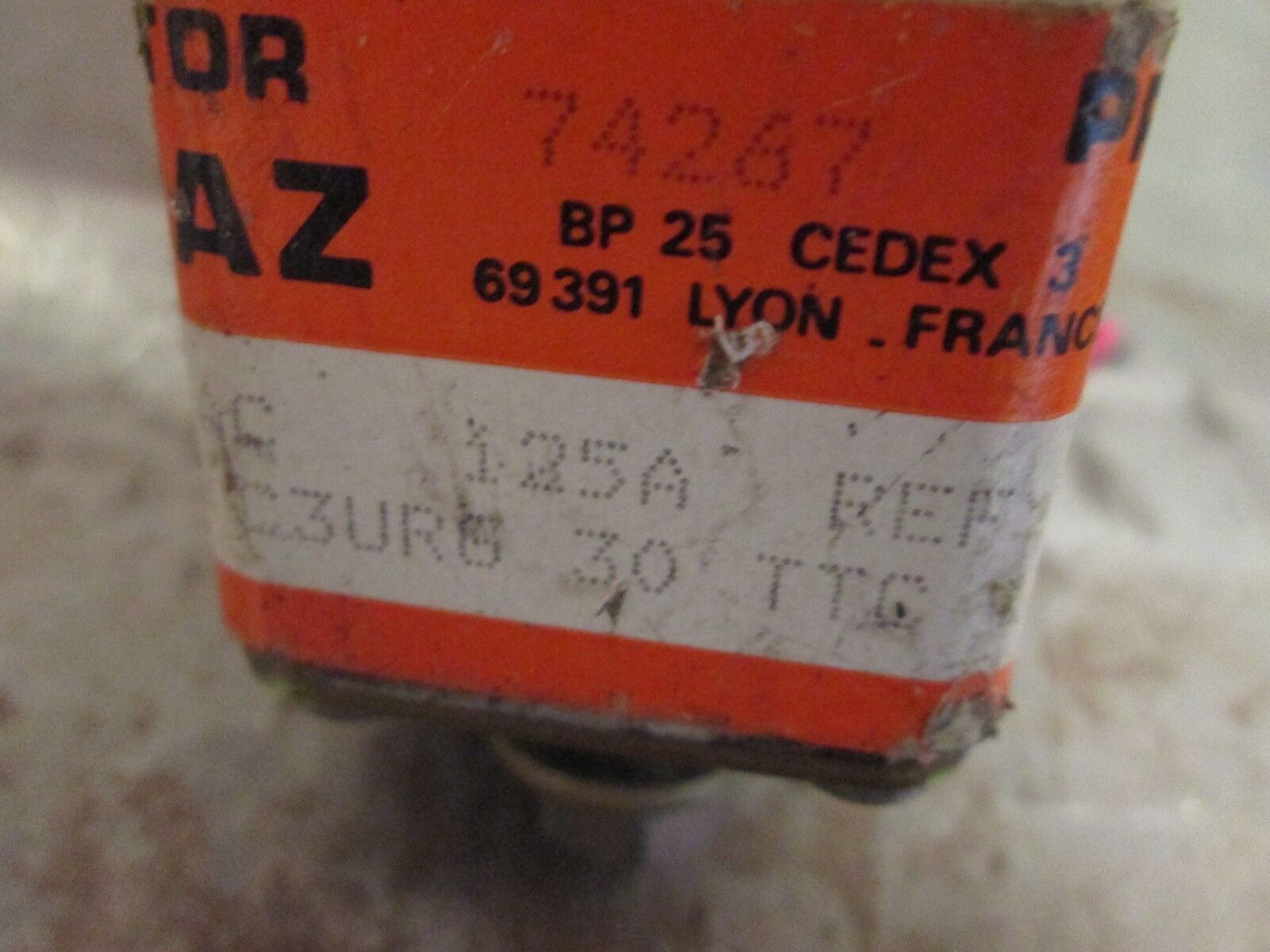 Ferraz Fuse 6BDOK C3URG 30 TTC 125 125A 600V *Aux. Contact* Used