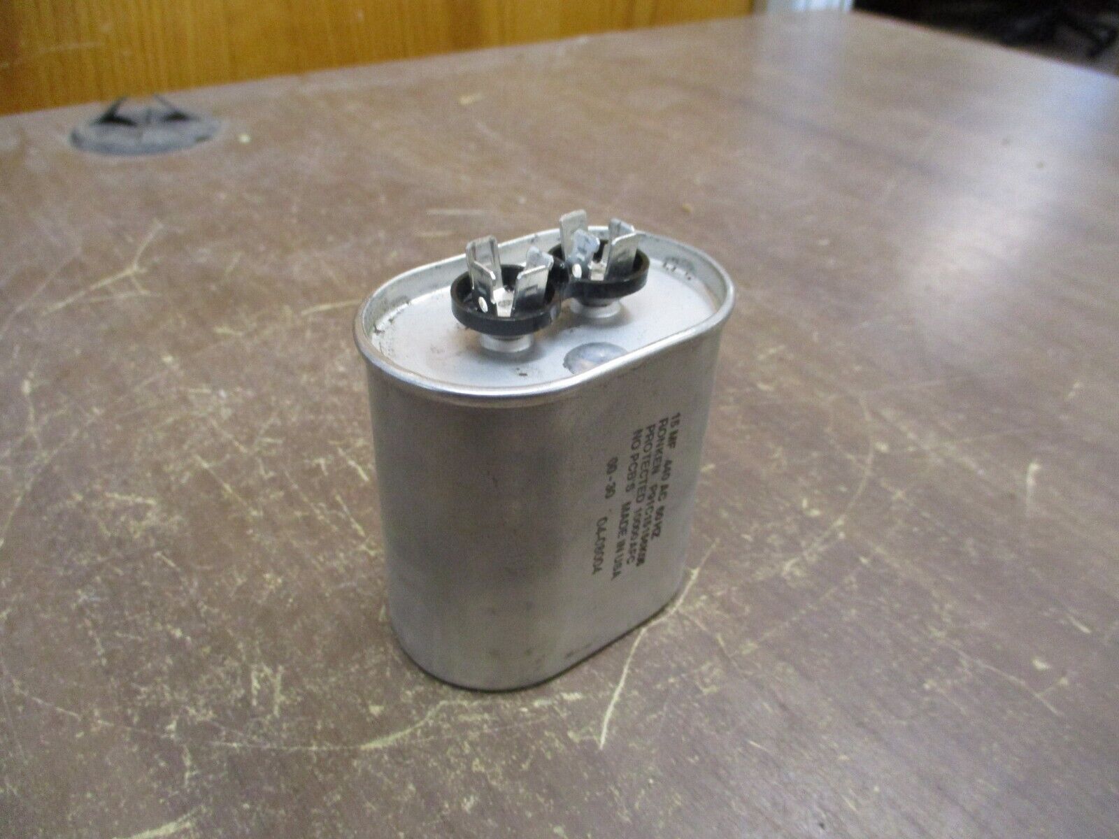 Ronken Capacitor P91C15156K05 15mF 440VAC 60Hz Used