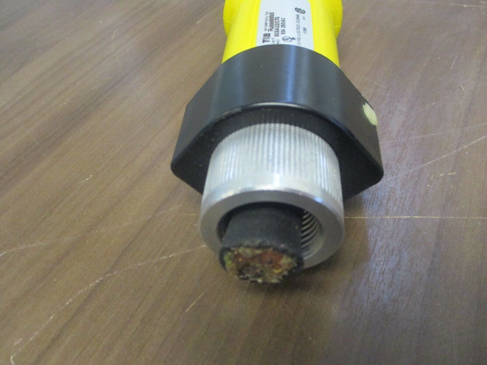 Russellstoll Connector 9C54U2/C75 50A 250VAC 4W Used