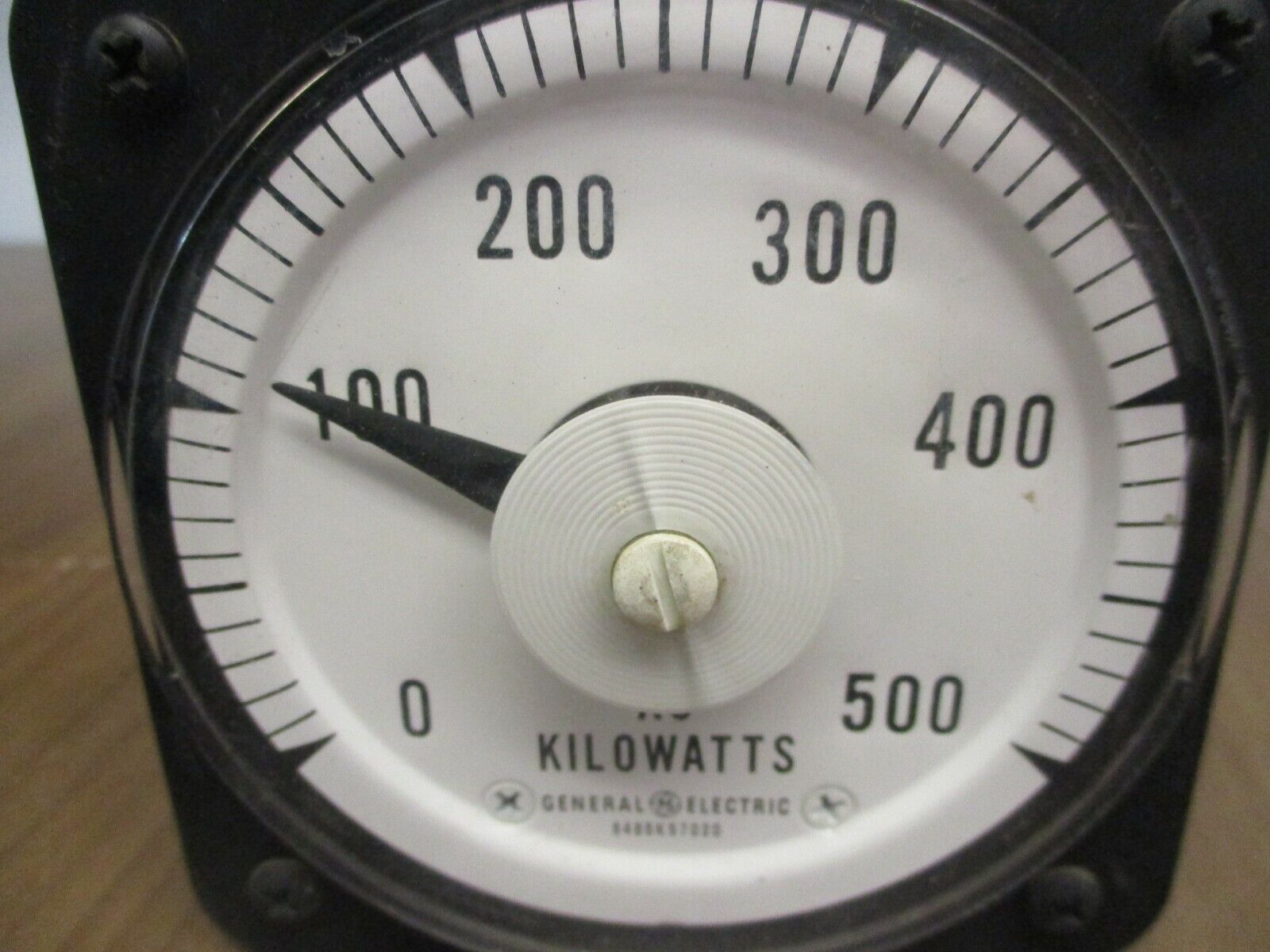GE AC Wattmeter 50-103251ATBH1CRC Range: 0-500kW Used