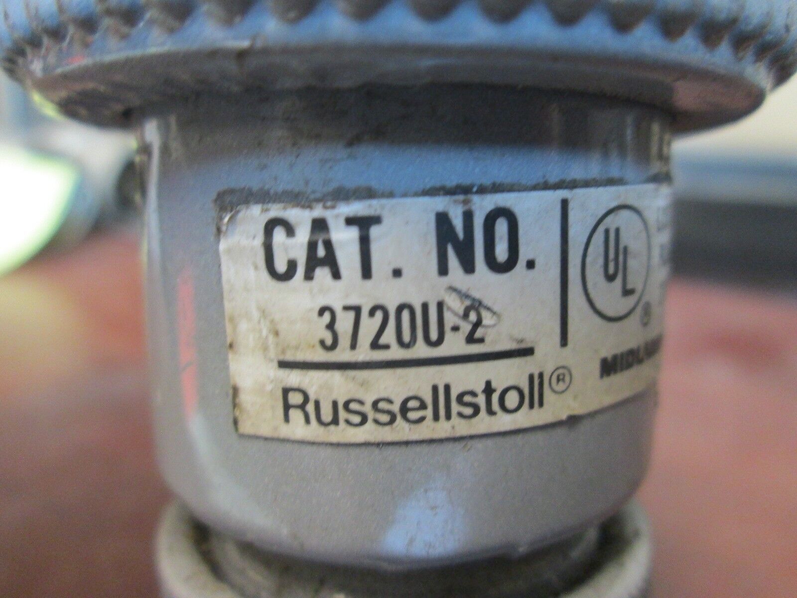Russellstoll Plug 3720U-2 15A 250V 3W Used