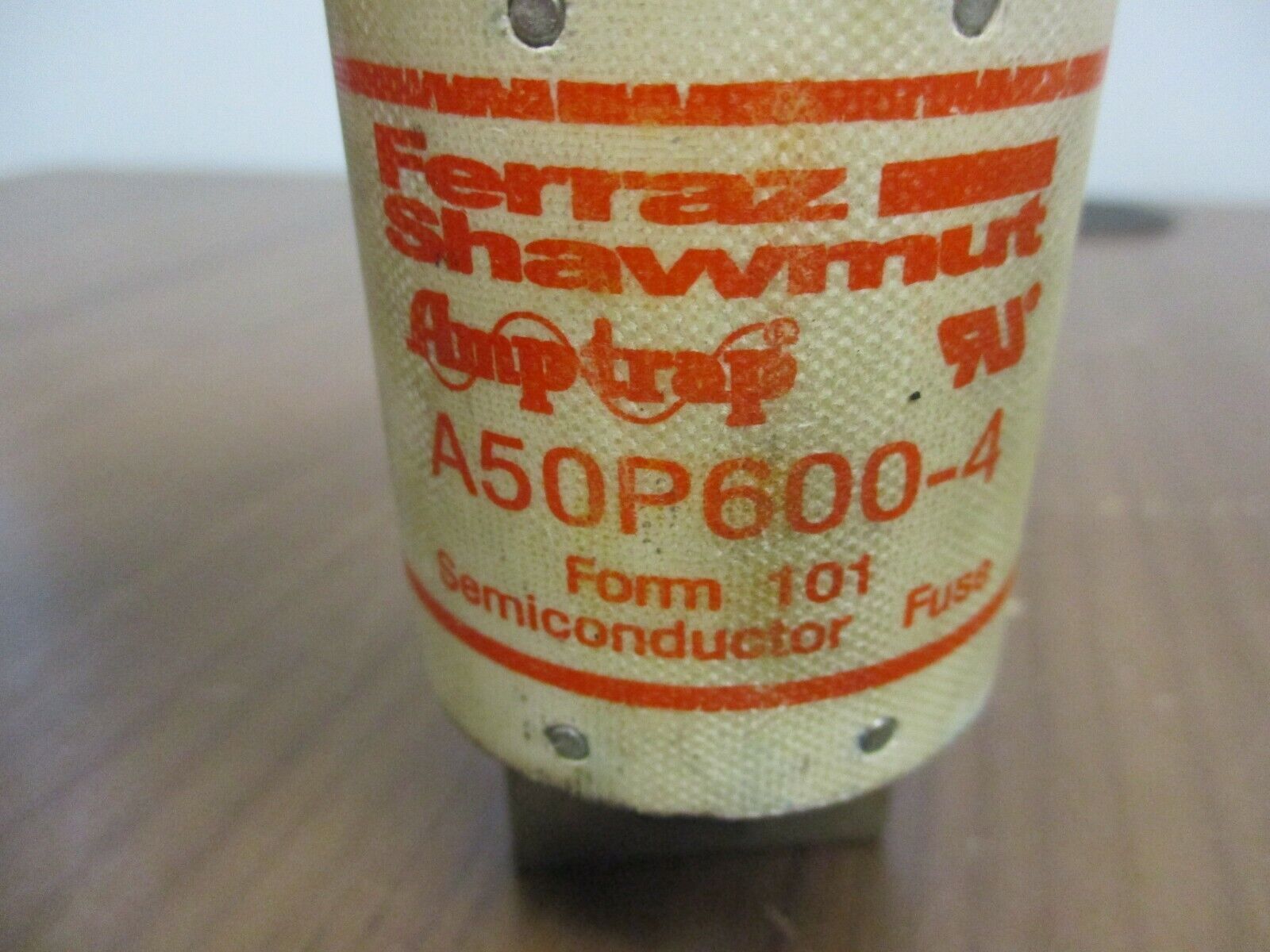 Ferraz Shawmut Amp-Trap Fuse A50P500-4 600A 500V Used