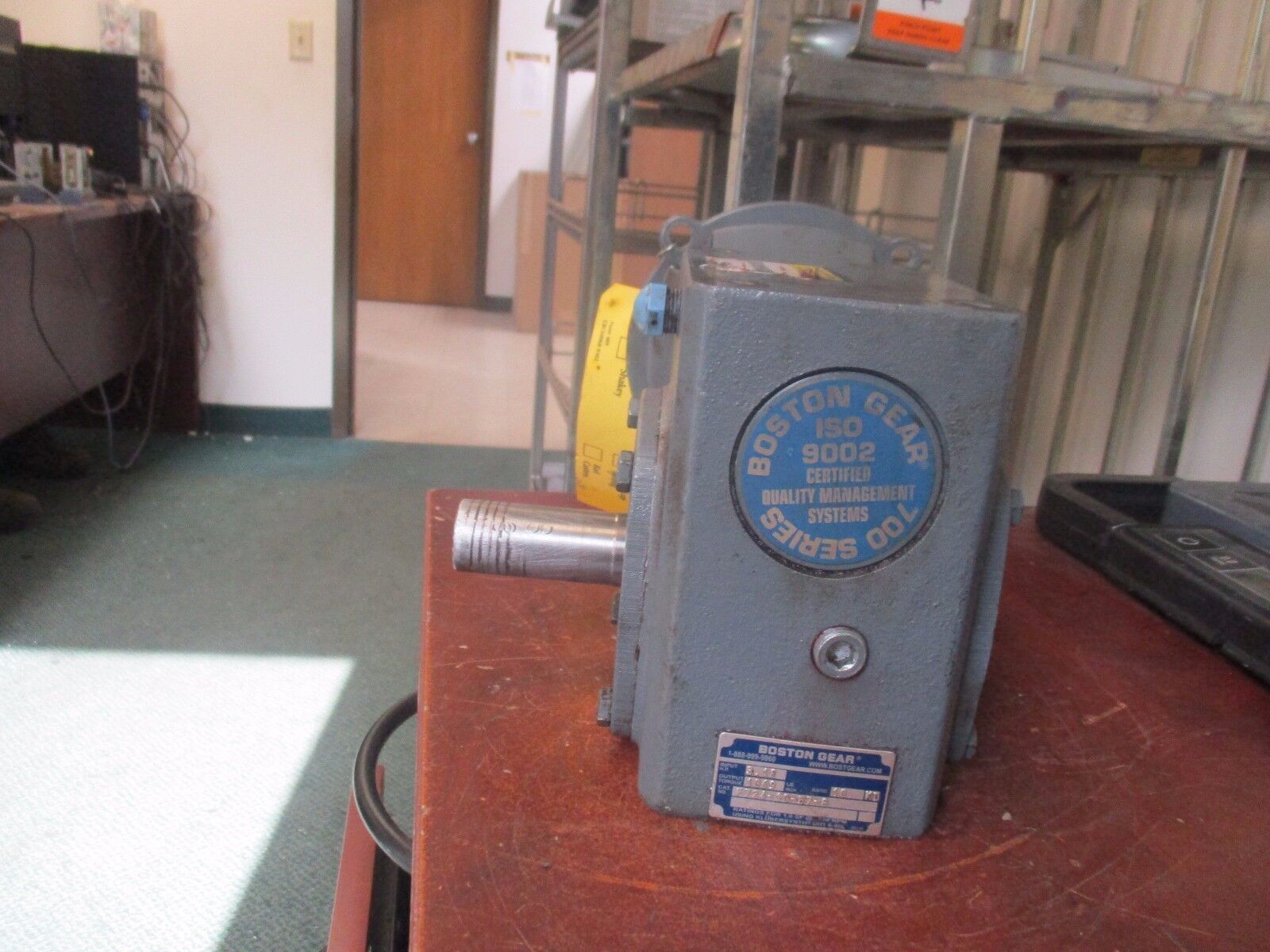 Boston Gear Reducer F724-10-B7-G Ratio: 10:1 3.18 Hp In Used