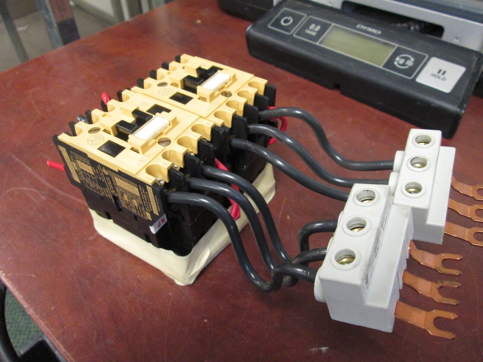 Allen-Bradley Contactor 100-A09ND3 w/ 140-L2 9A 120V Coil *Lot of 2* Used