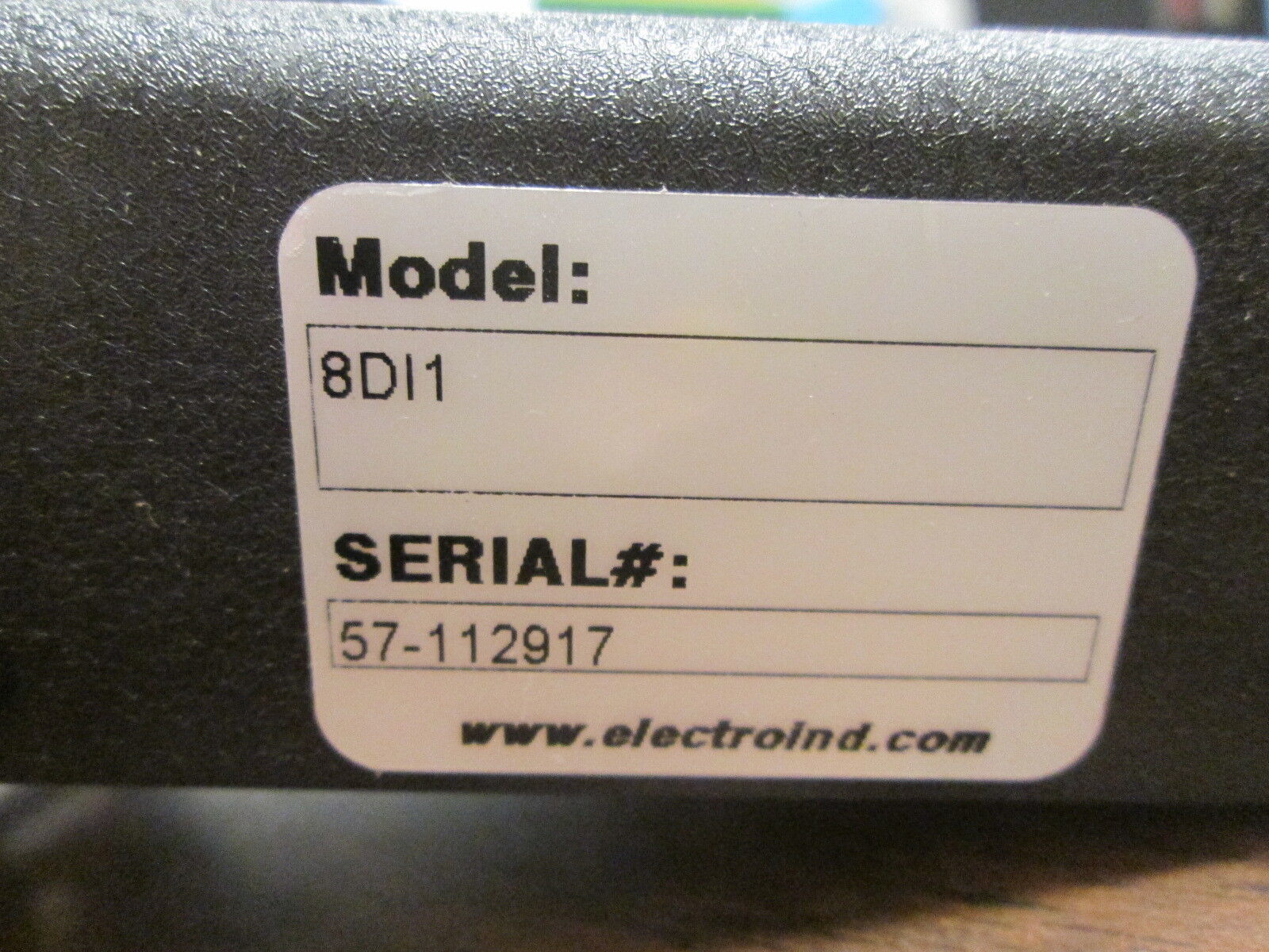 Electro Industries GaugeTech Digital Status Input Module 8DI1 Used