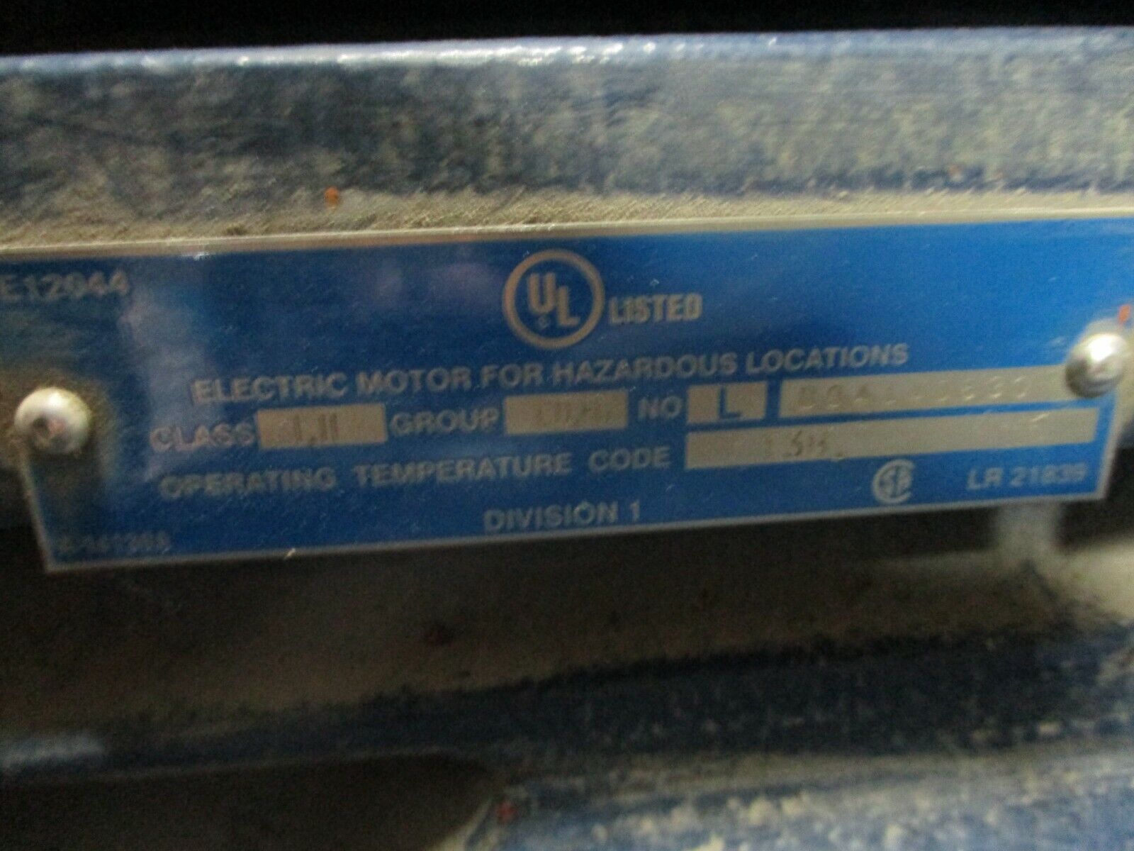Marathon Blue Max AC Motor TVN 365THES16528 W 40HP 2800RPM 230/460V Used