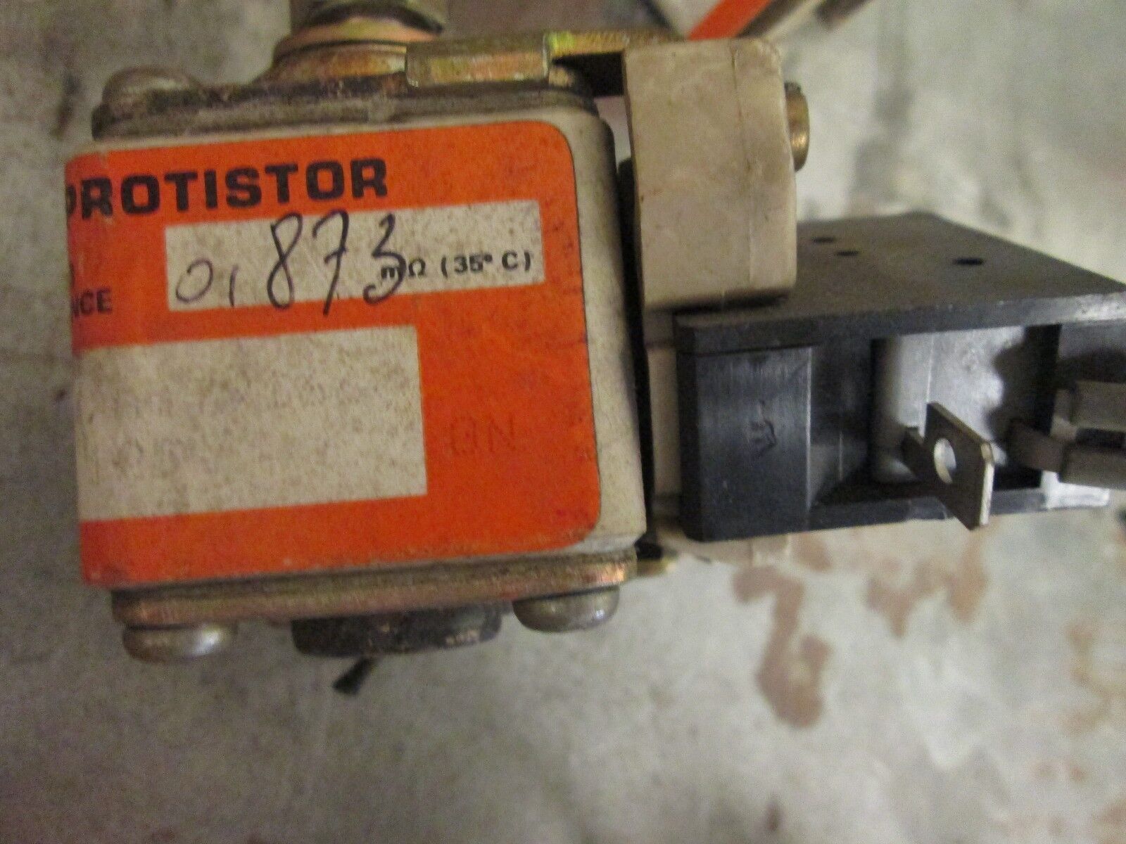 Ferraz Fuse 6BDOK C3 URGK 30 TC 125 125A 600V *Aux. Contact* Used