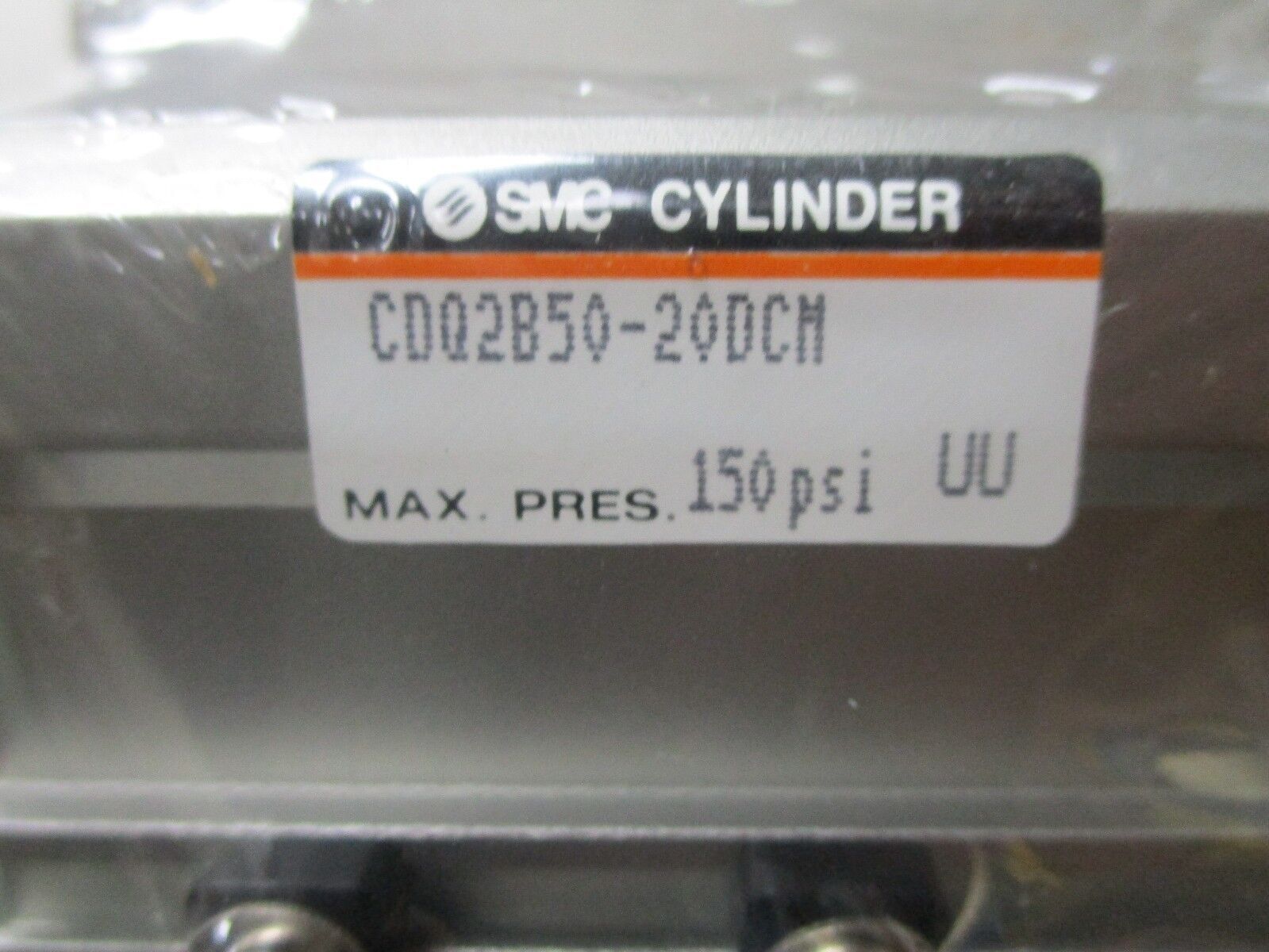 SMC Cylinder CDQ2B50-20DCM 150PSI New Surplus