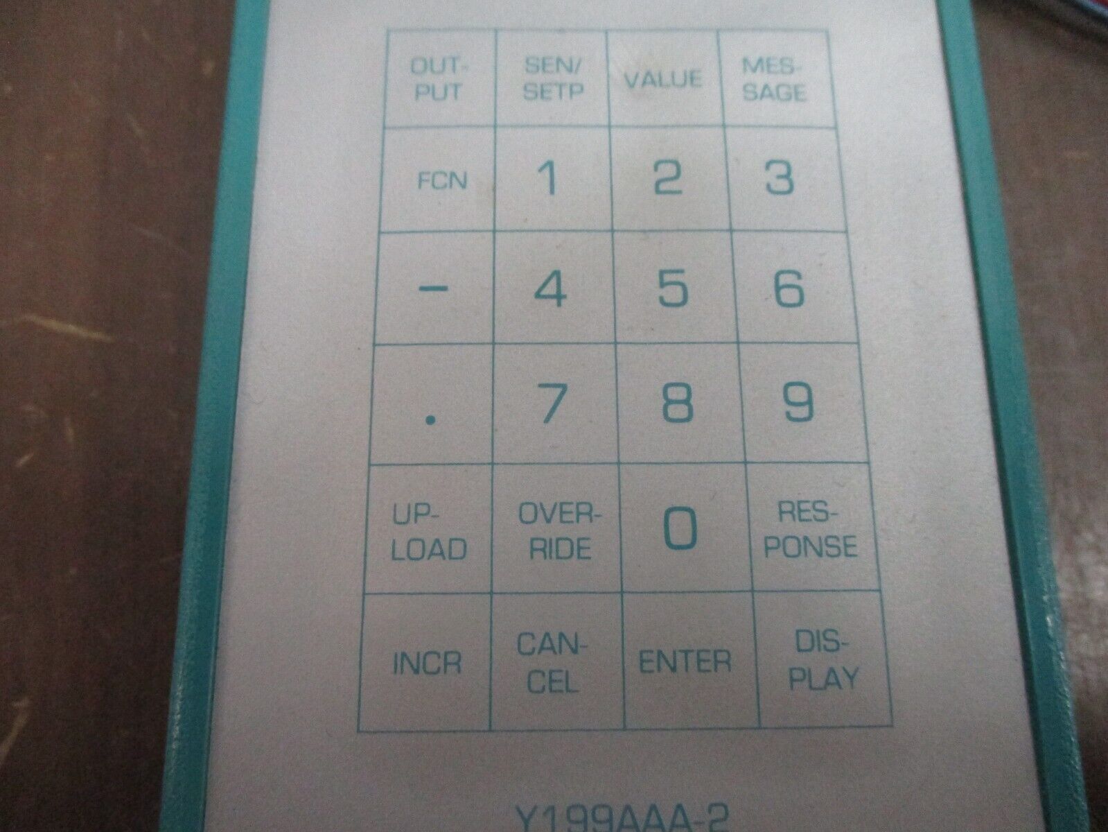 Johnson Controls Service Control Panel Y199AAA-2 Used
