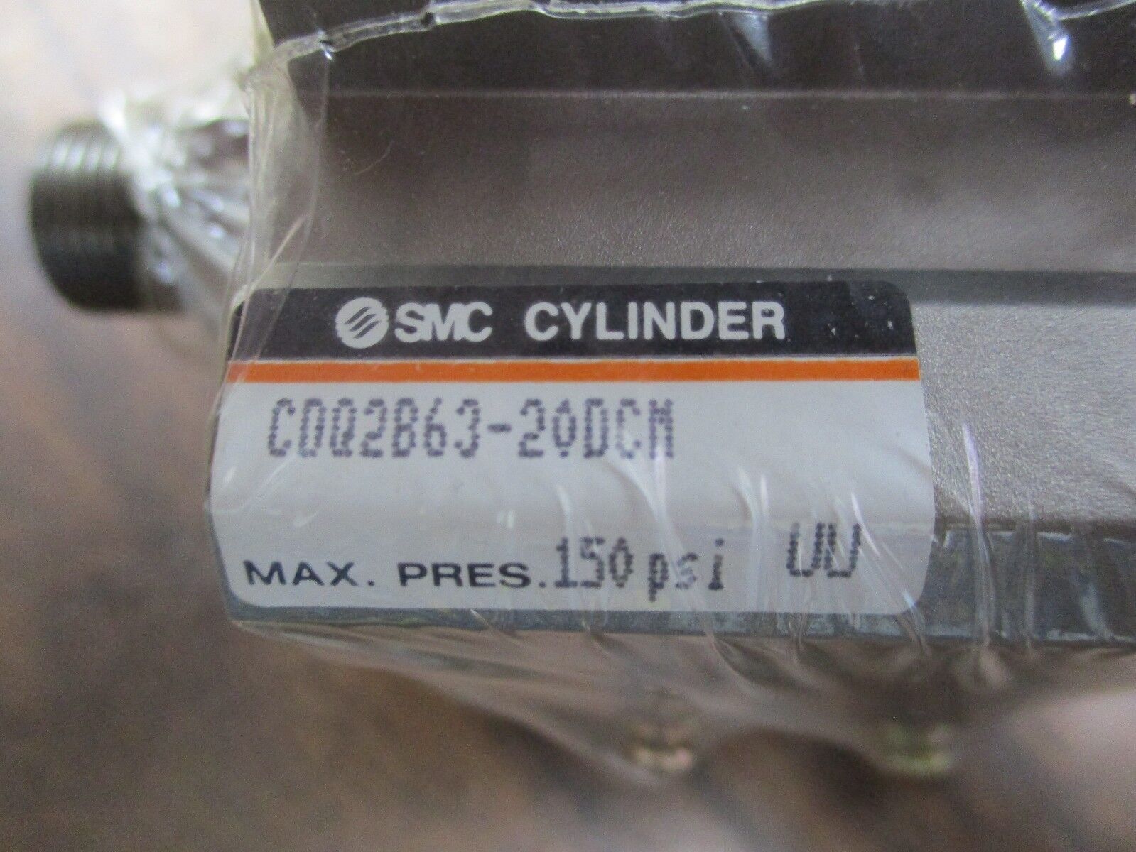 SMC Cylinder CDQ2B63-20DCM 150PSI New Surplus