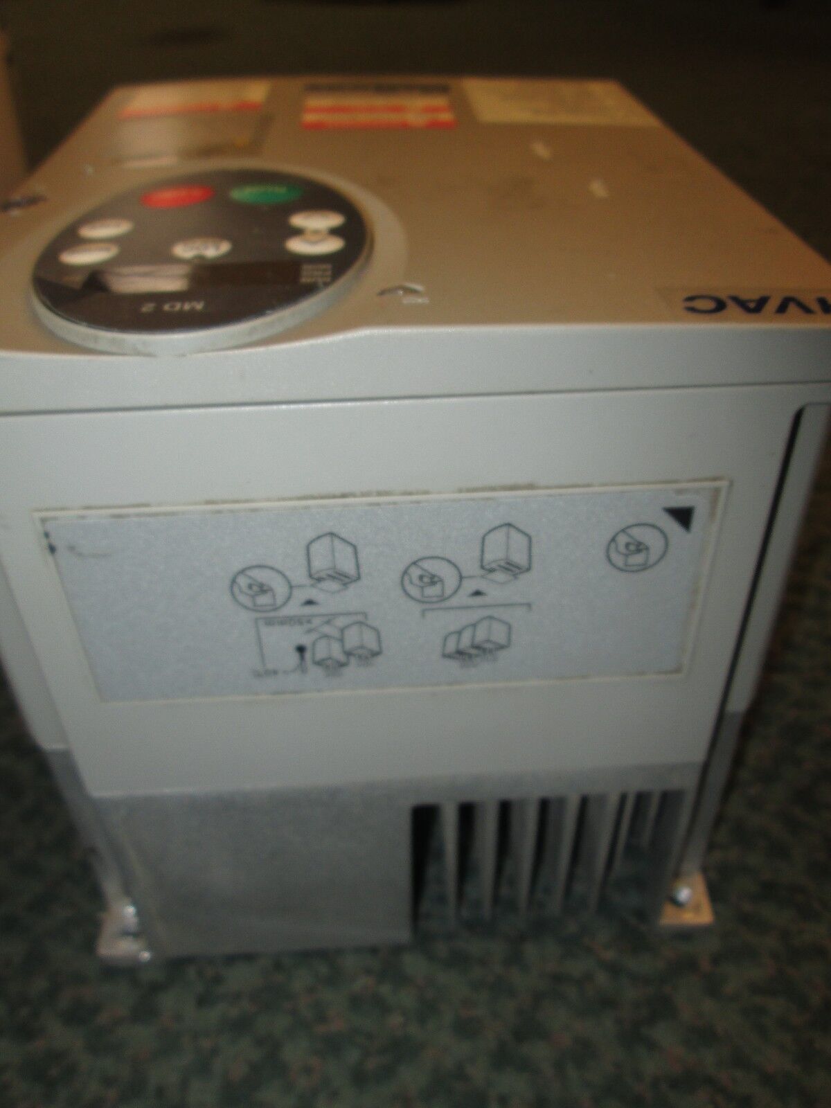 Telemecanique Altivar 21 AC Drive ATV21HU40N4 5HP Used