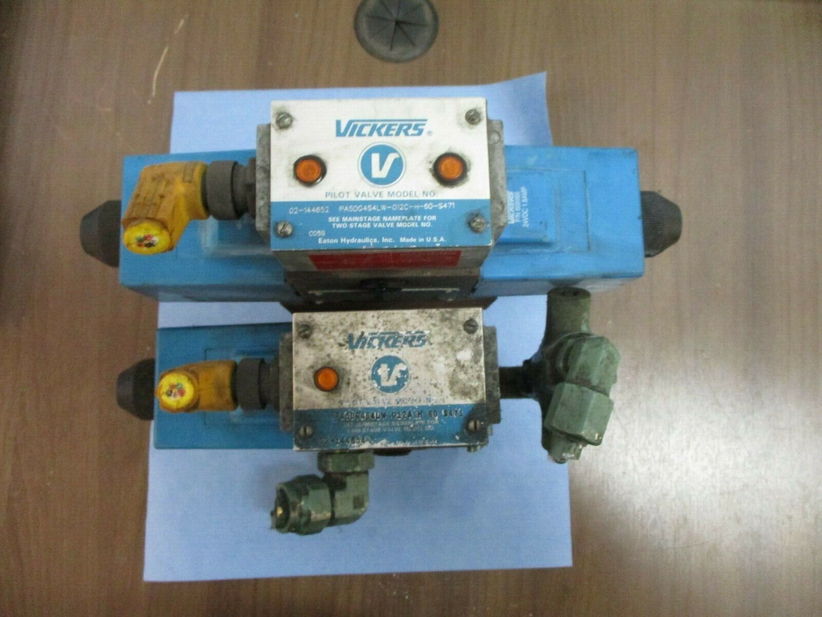 Vickers Pilot Valve Assembly PA5DG4S4LW-012C-H-60-S471/PA5DG4S4LW-012A-H-60-S471