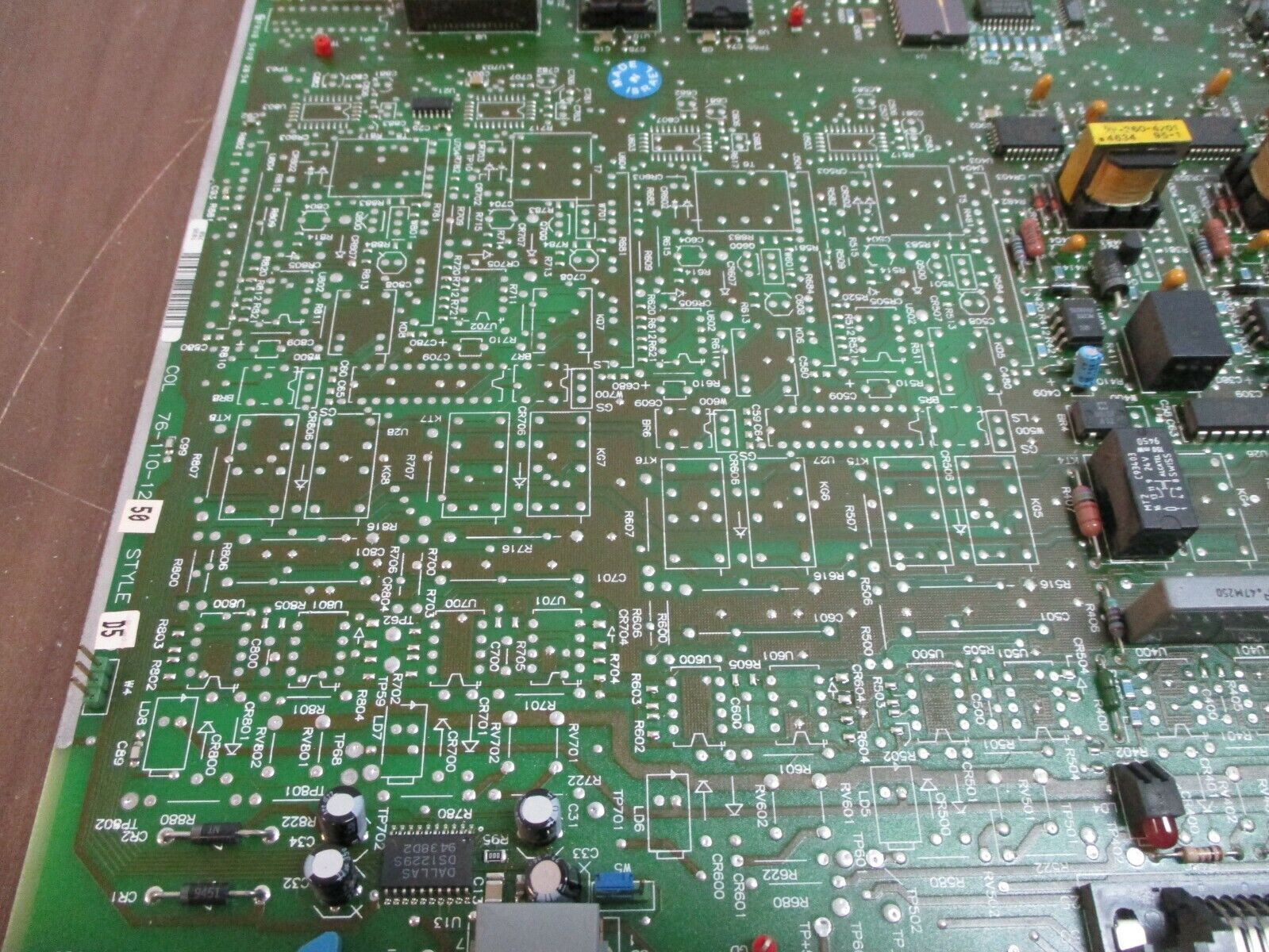 Telrad 4-Port Loop Start Line Card COL 76-110-1250 Style: D5 Used
