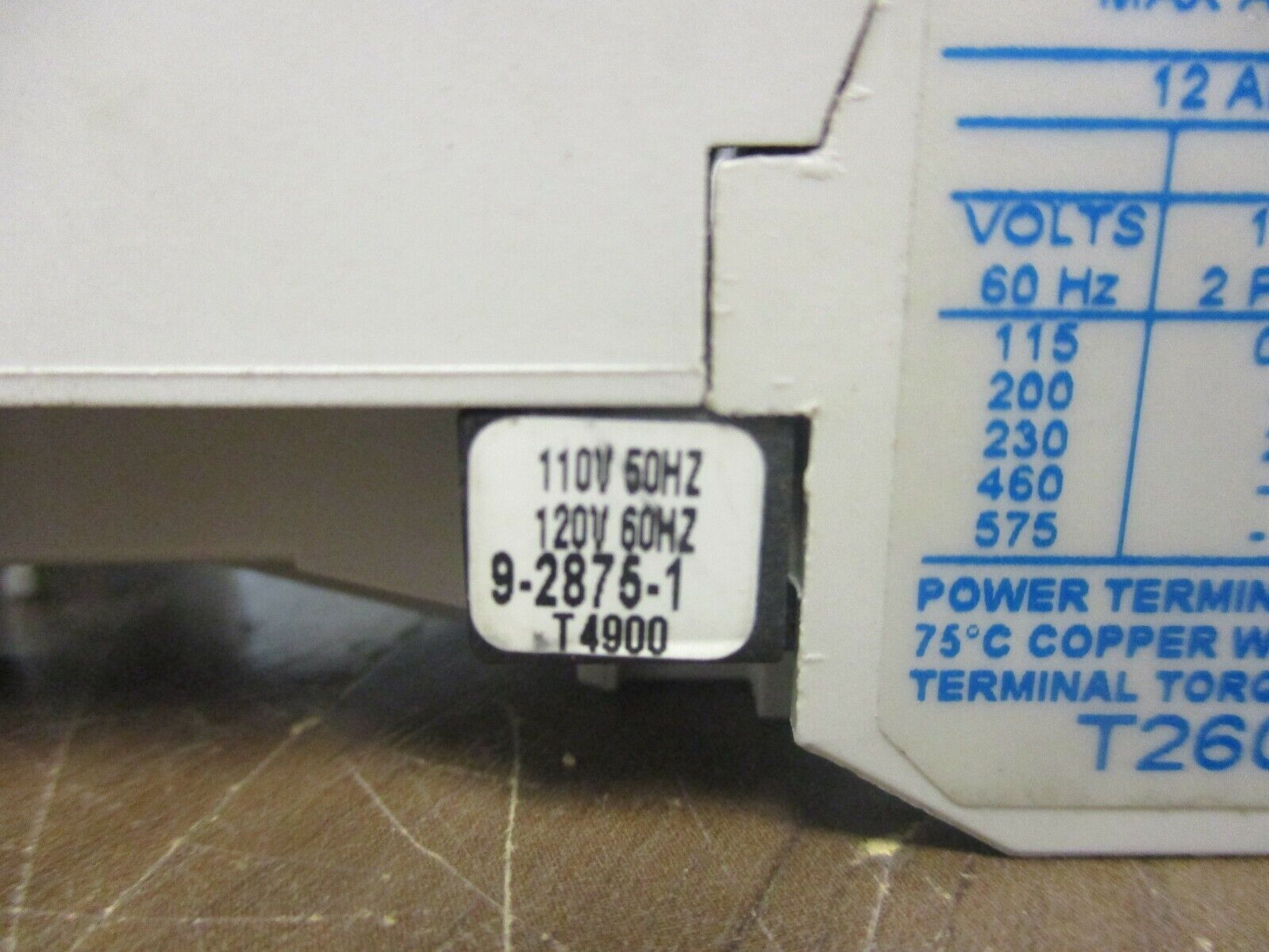 Cutler-Hammer Contactor CE15CN3 Ser. B1 120V Coil 12A 600V w/ Aux Contact Used