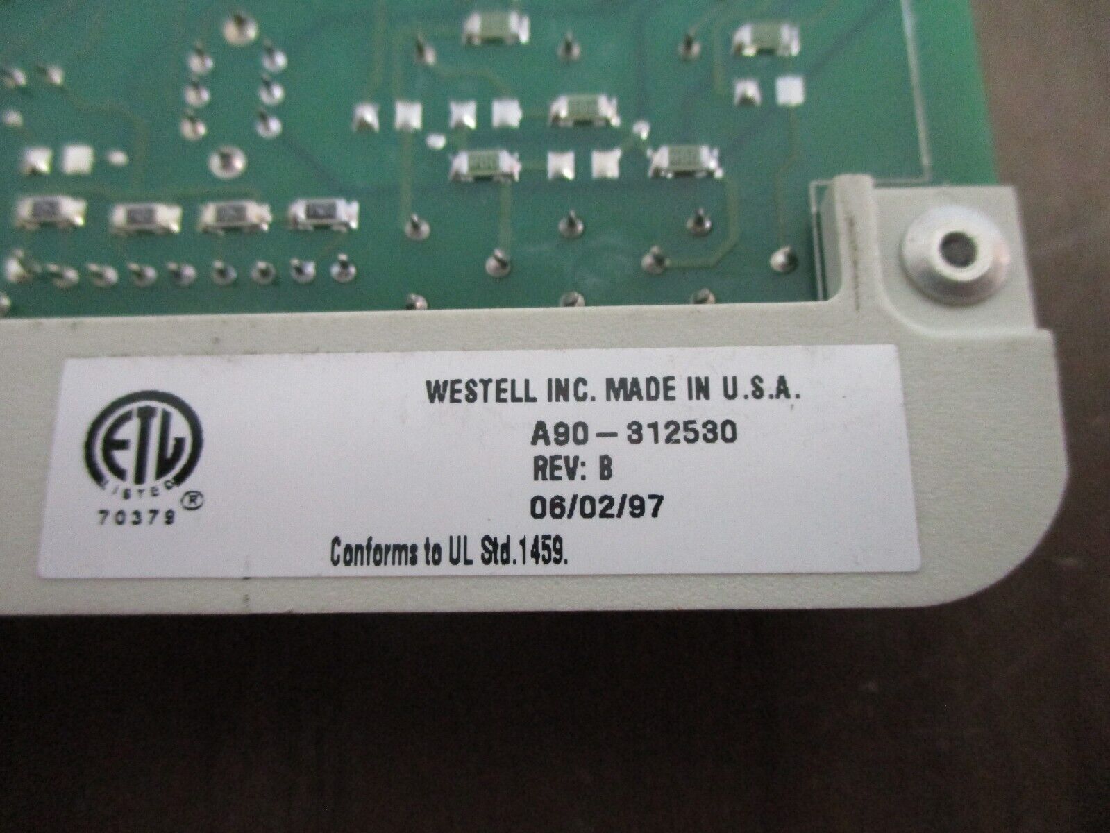 Westell XMT Unit A90-312530 Rev. B Used