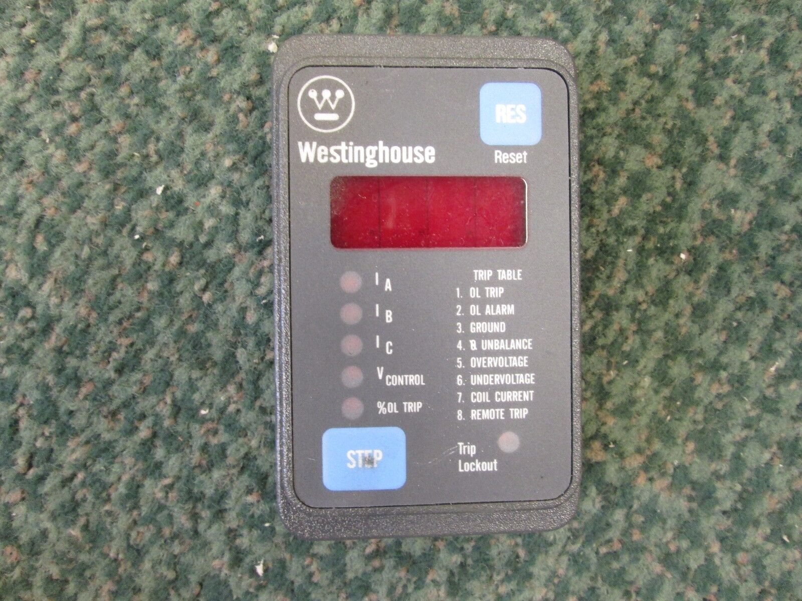 Westinghouse Advantage Control Pad 9996014G01 T940609 Missing Wire Terminal Used