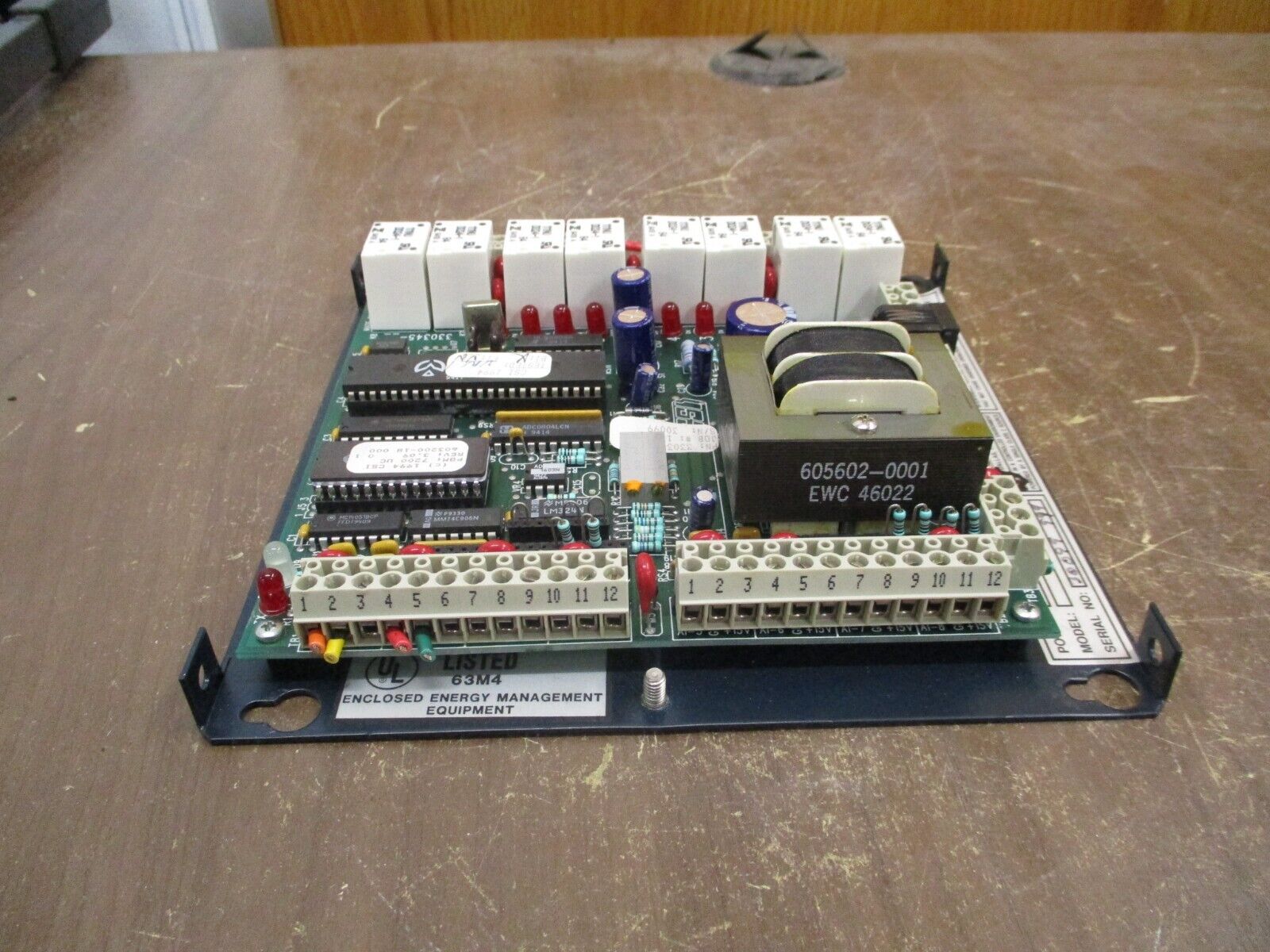 Control Systems International Unitary Controller Board 7270 24V 12VA 50/60Hz