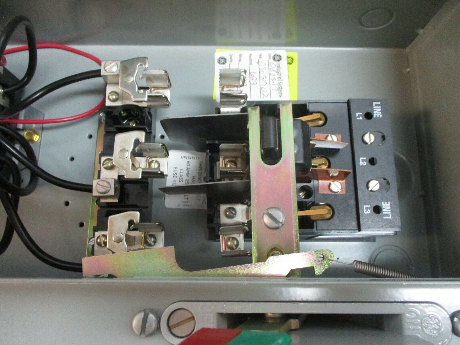 GE Fusible Size 2 Combination CR308DT02RB1AAAAA 115-120V Coil 45A 600V