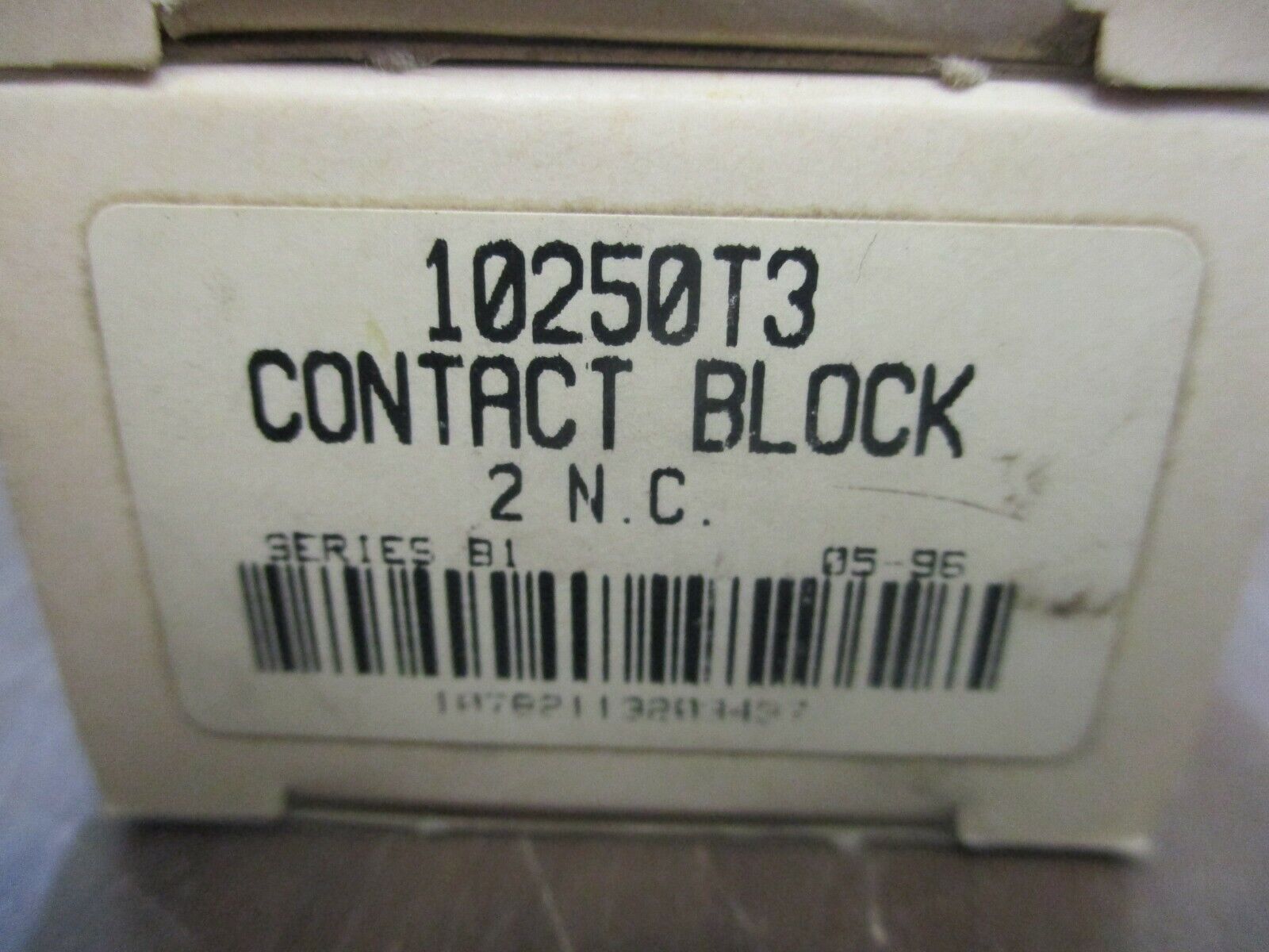 Cutler-Hammer Contact Block 10250T3 Ser. B1 2 N.C. New Surplus **Lot of 2**