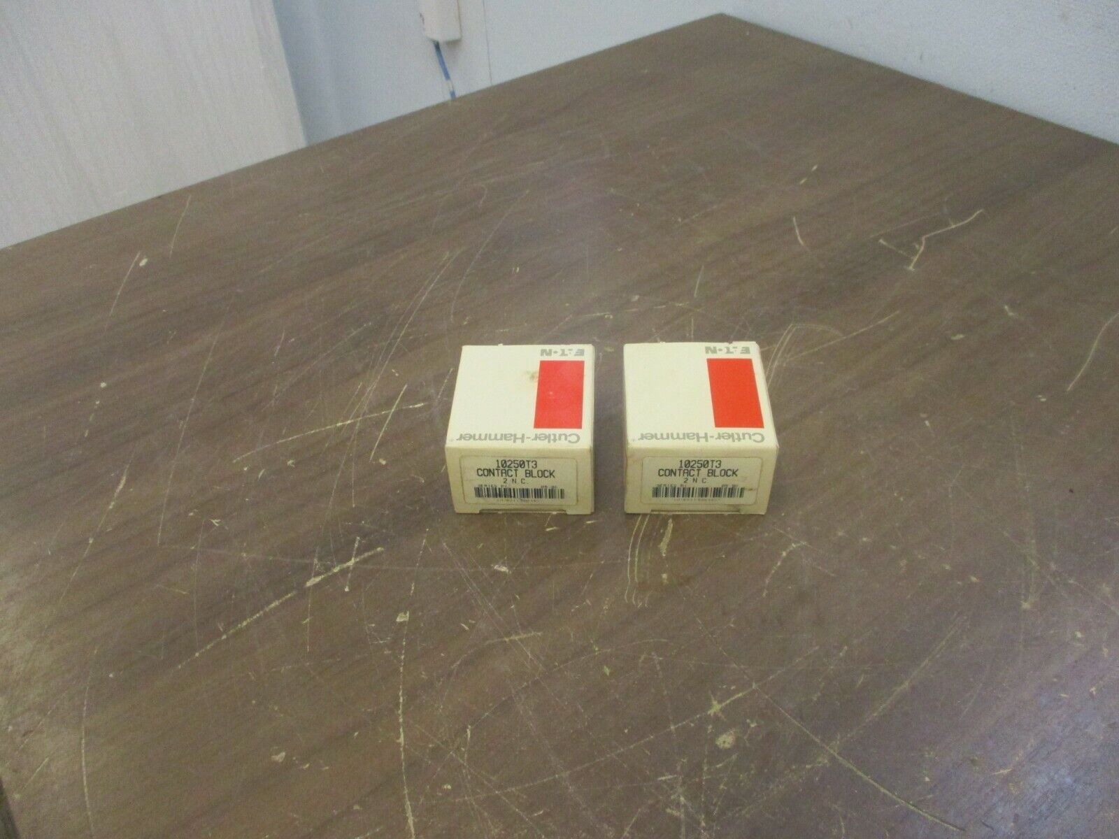 Cutler-Hammer Contact Block 10250T3 Ser. B1 2 N.C. New Surplus **Lot of 2**