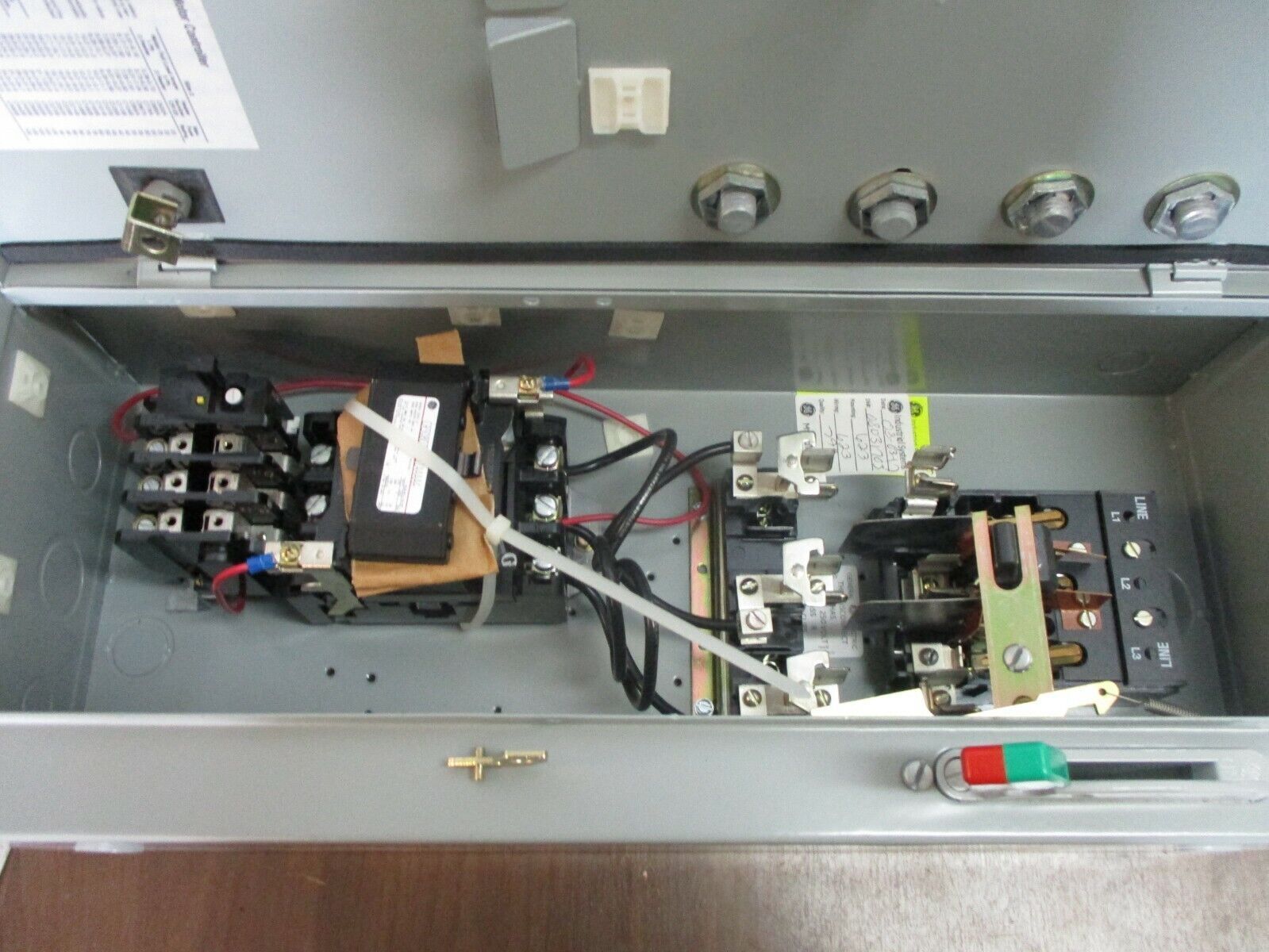 GE Fusible Size 2 Combination CR308DT02RB1AAAAA 115-120V Coil 45A, 600V