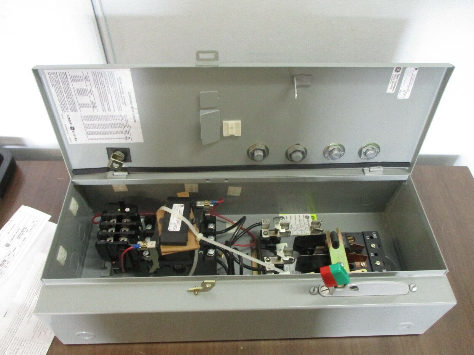 GE Fusible Size 2 Combination CR308DT02RB1AAAAA 115-120V Coil 45A, 600V