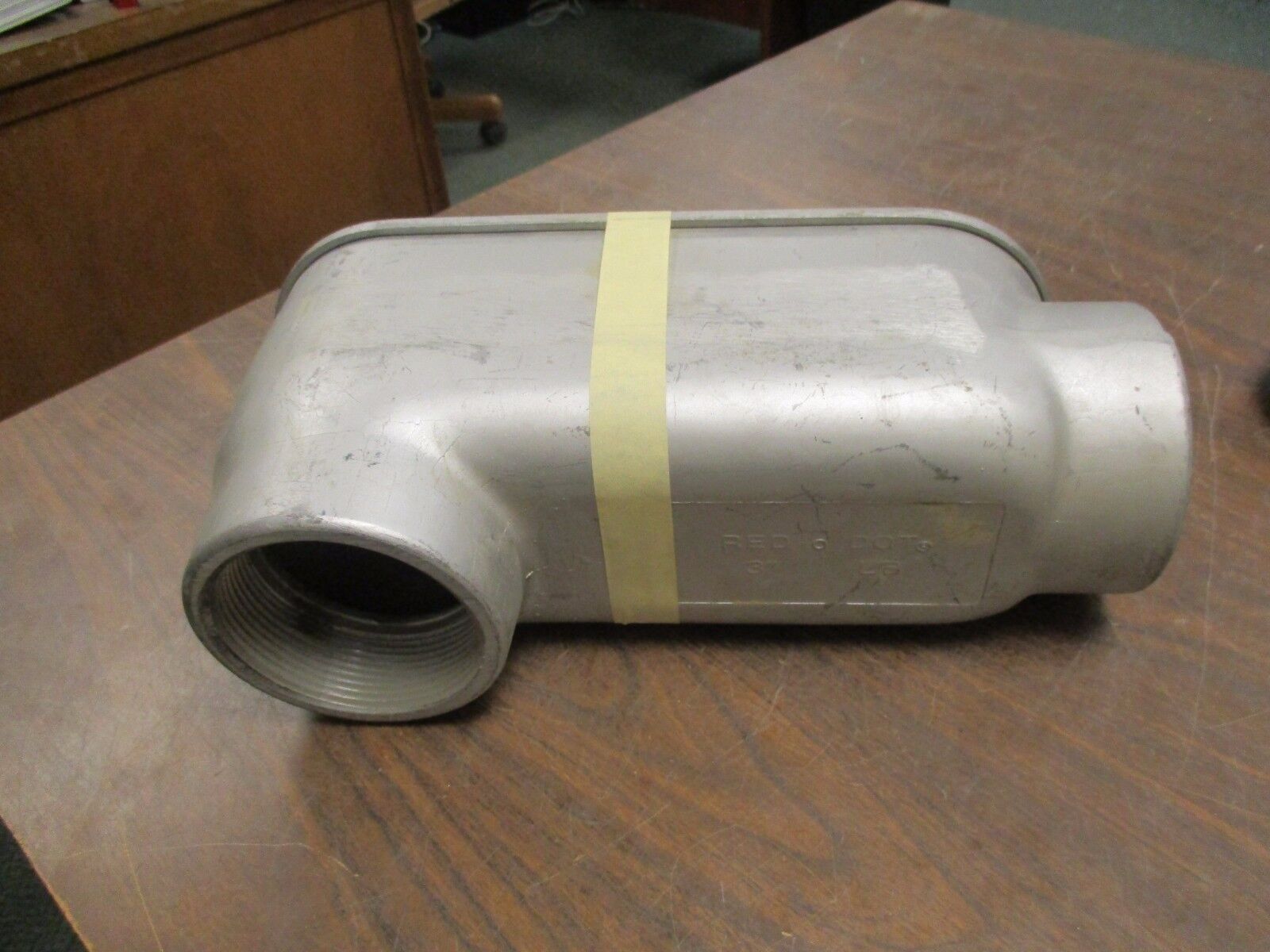 Red Dot Condulet Outlet Body LB Size: 3" Used