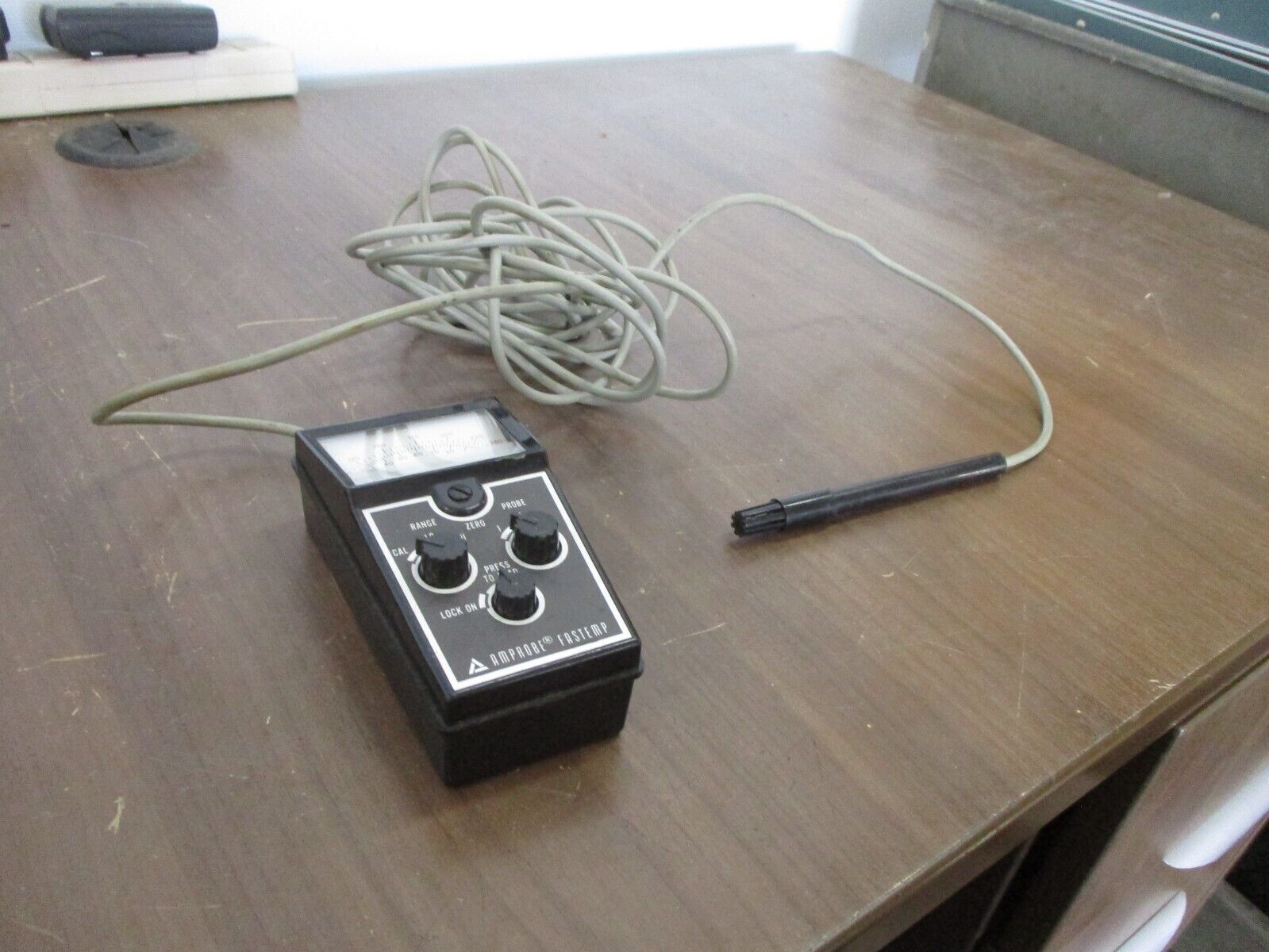 Amprobe Fastemp Temperature Sensor T-151 Range: 10-110°F 100-250°F Used