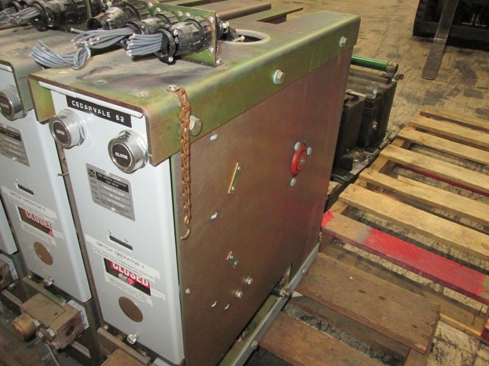 S&C AS-30 Switch Operator 38960-DHLQUW Type AS-30 115VAC Used