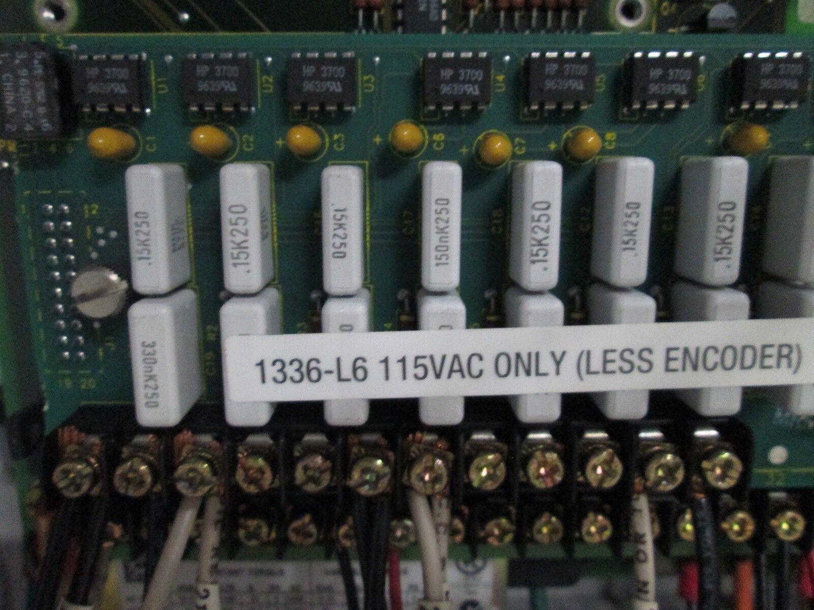 Allen-Bradley 1336 Plus AC Drive 1336S-B015-AJ-EN-HJ2-L6 nema 12 Enc. 15HP Used