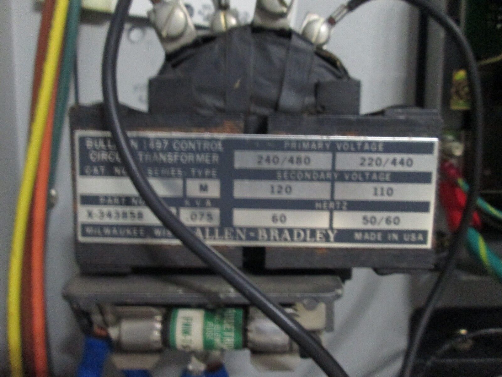 Allen-Bradley 1336 Plus AC Drive 1336S-B015-AJ-EN-HJ2-L6 nema 12 Enc. 15HP Used