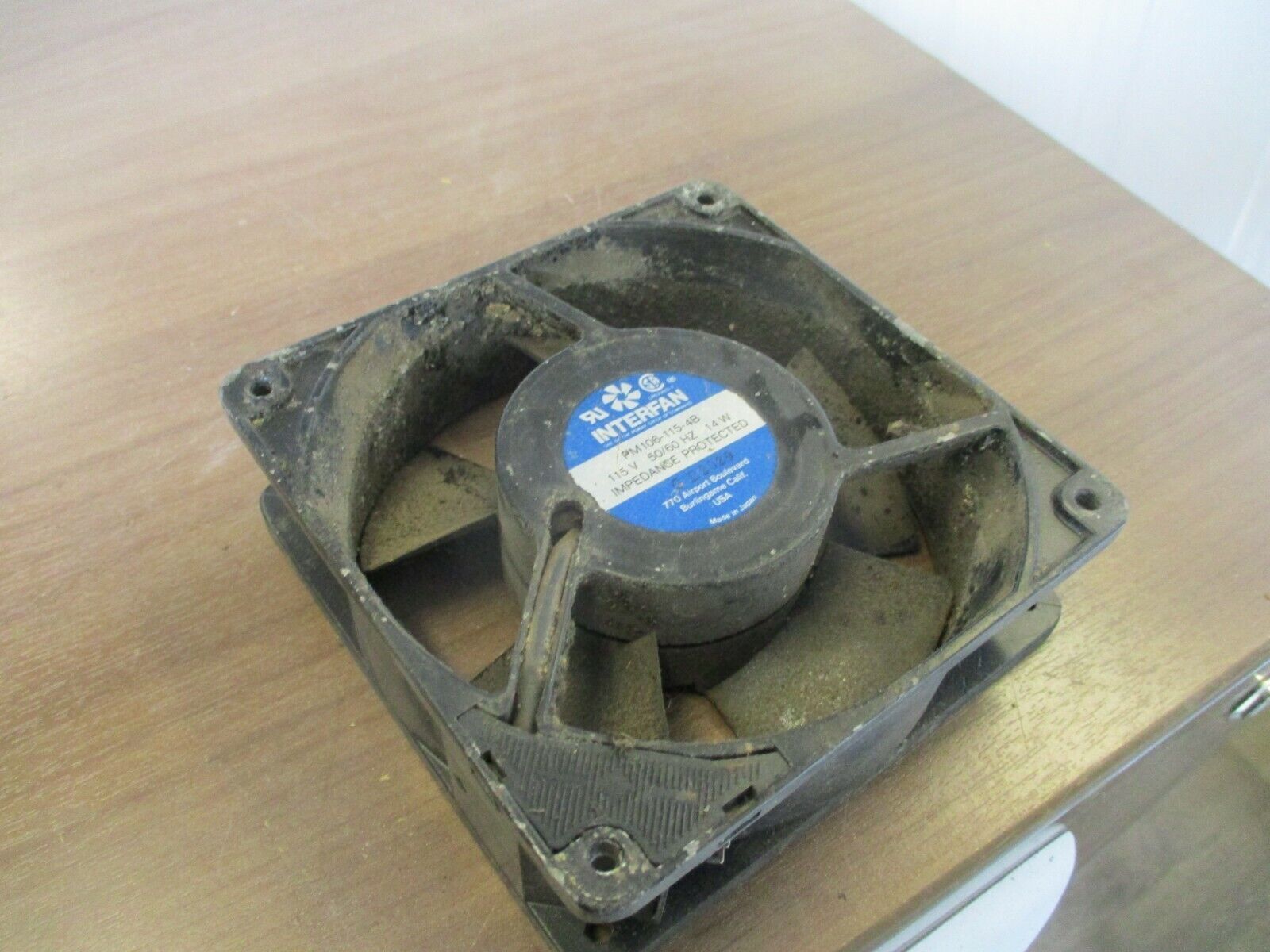 Interfan Axial Fan PM106-115-4B 115V 50/60Hz 14W Used