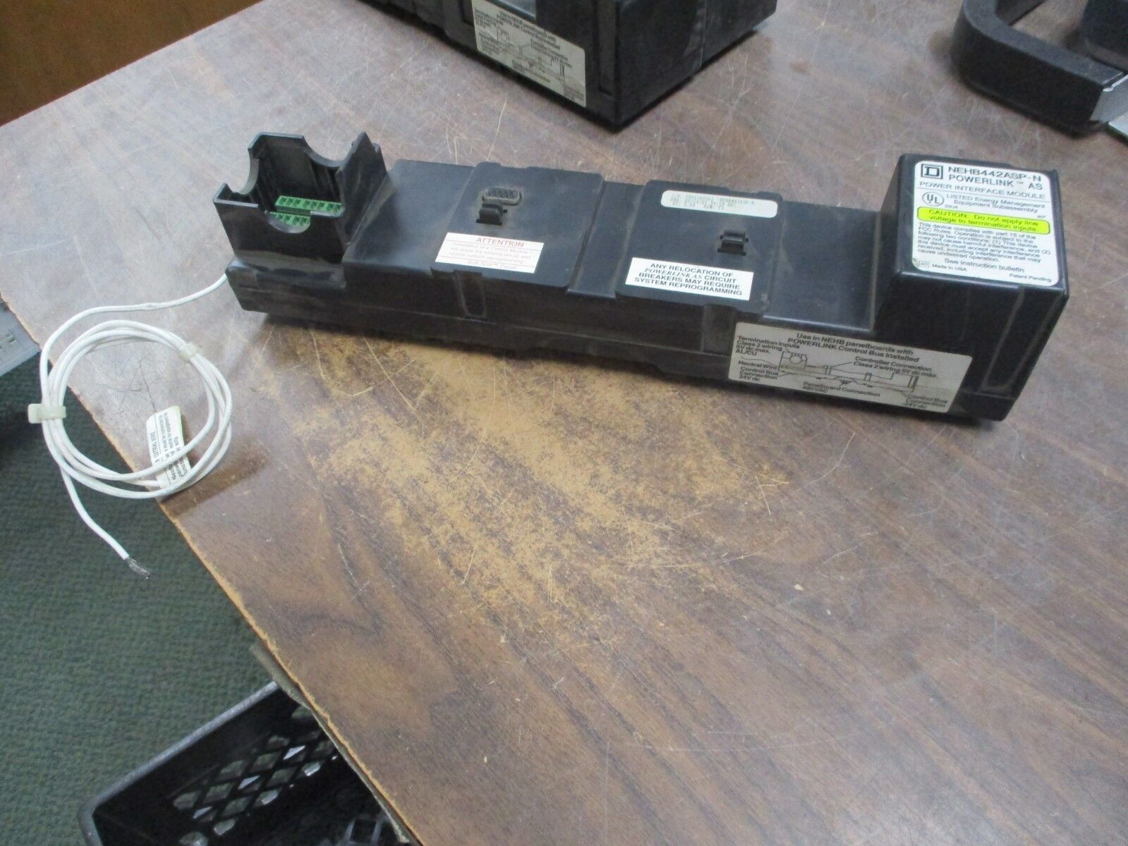 Square D PowerLink AS Power Interface Module NEHB442ASP-N Used