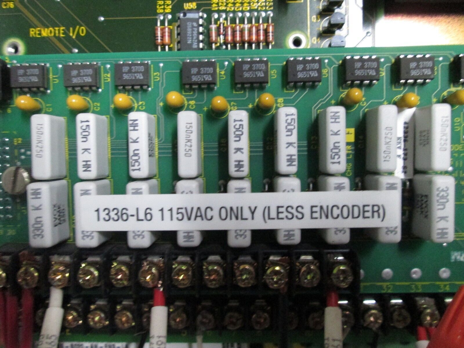 Allen-Bradley 1336 Plus AC Drive 1336S-B020-AN-EN3-L6 nema 12 Enc. 20HP Used