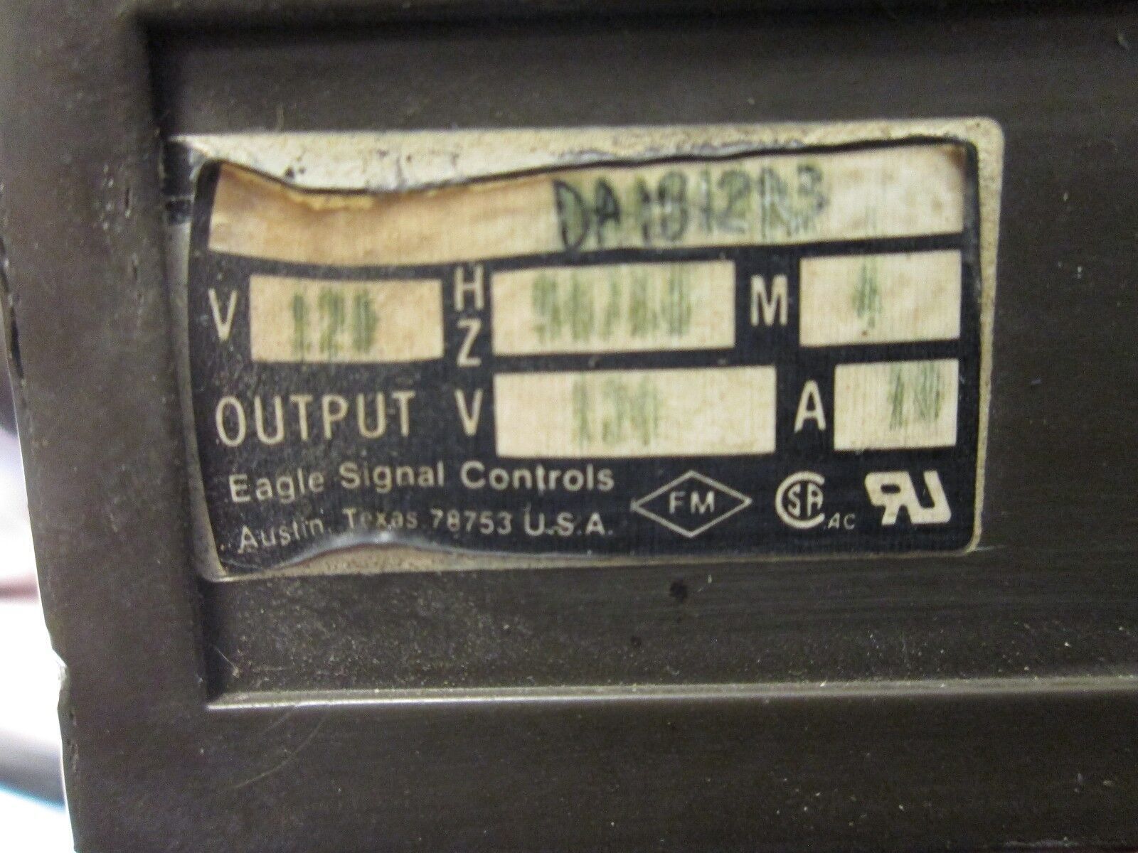 Eagle Signal Miniflex On/Off Timer D1012A3 On Range: 0-16sec Off Range: 0-16min