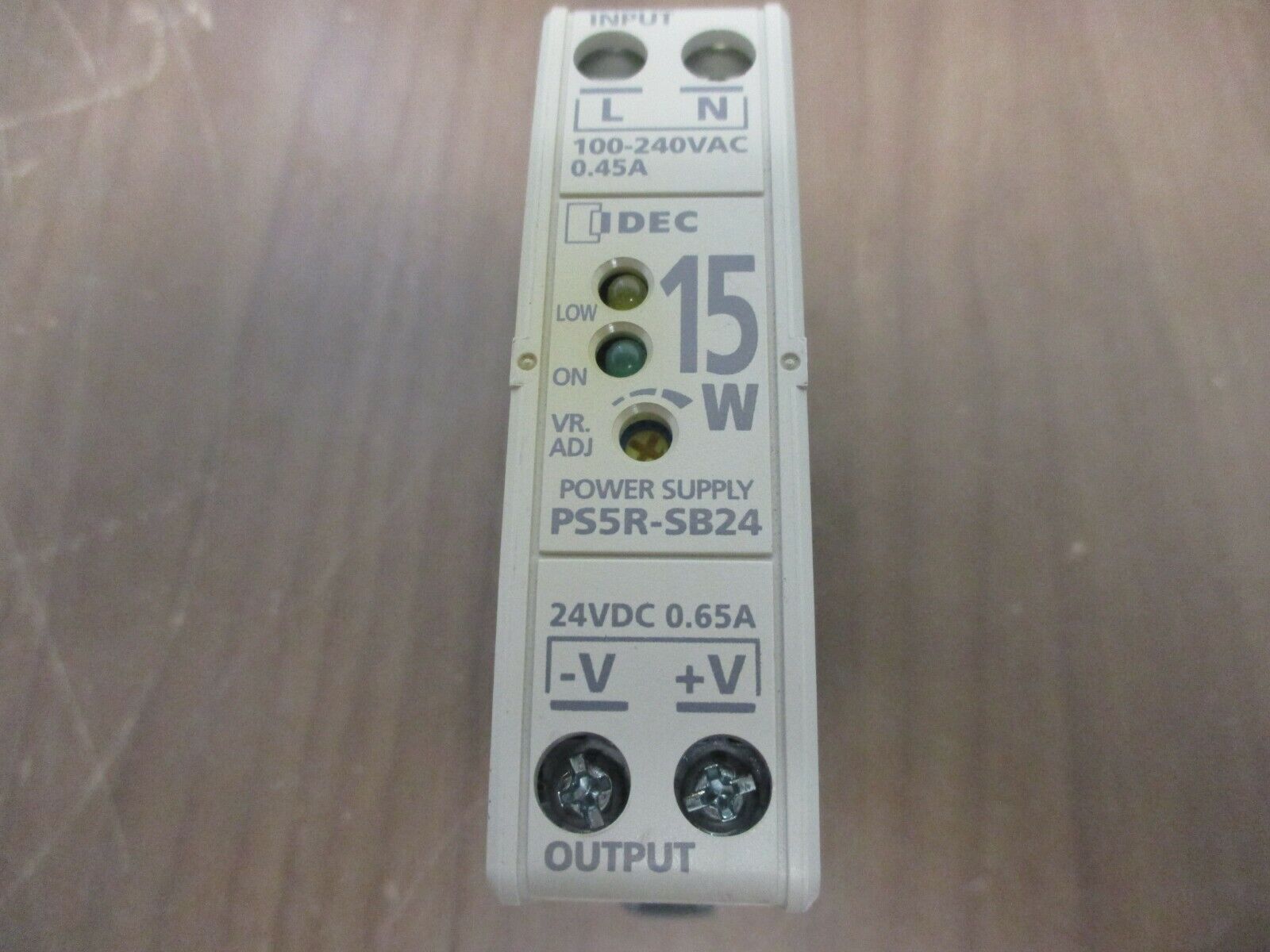 IDEC Power Supply PS5R-SB24 15W Used