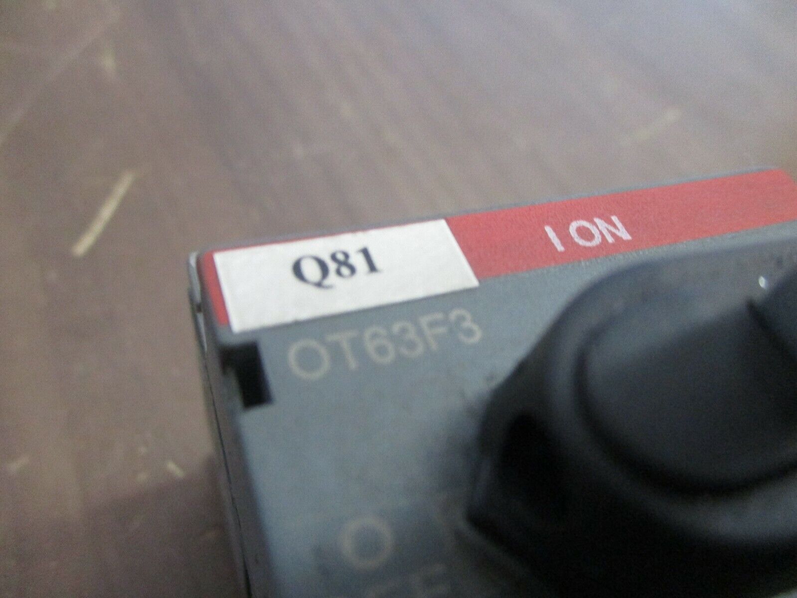 ABB Disconnect Switch OT63F3 60A 600V *No Handle* *(1) Broken Mounting Foot*