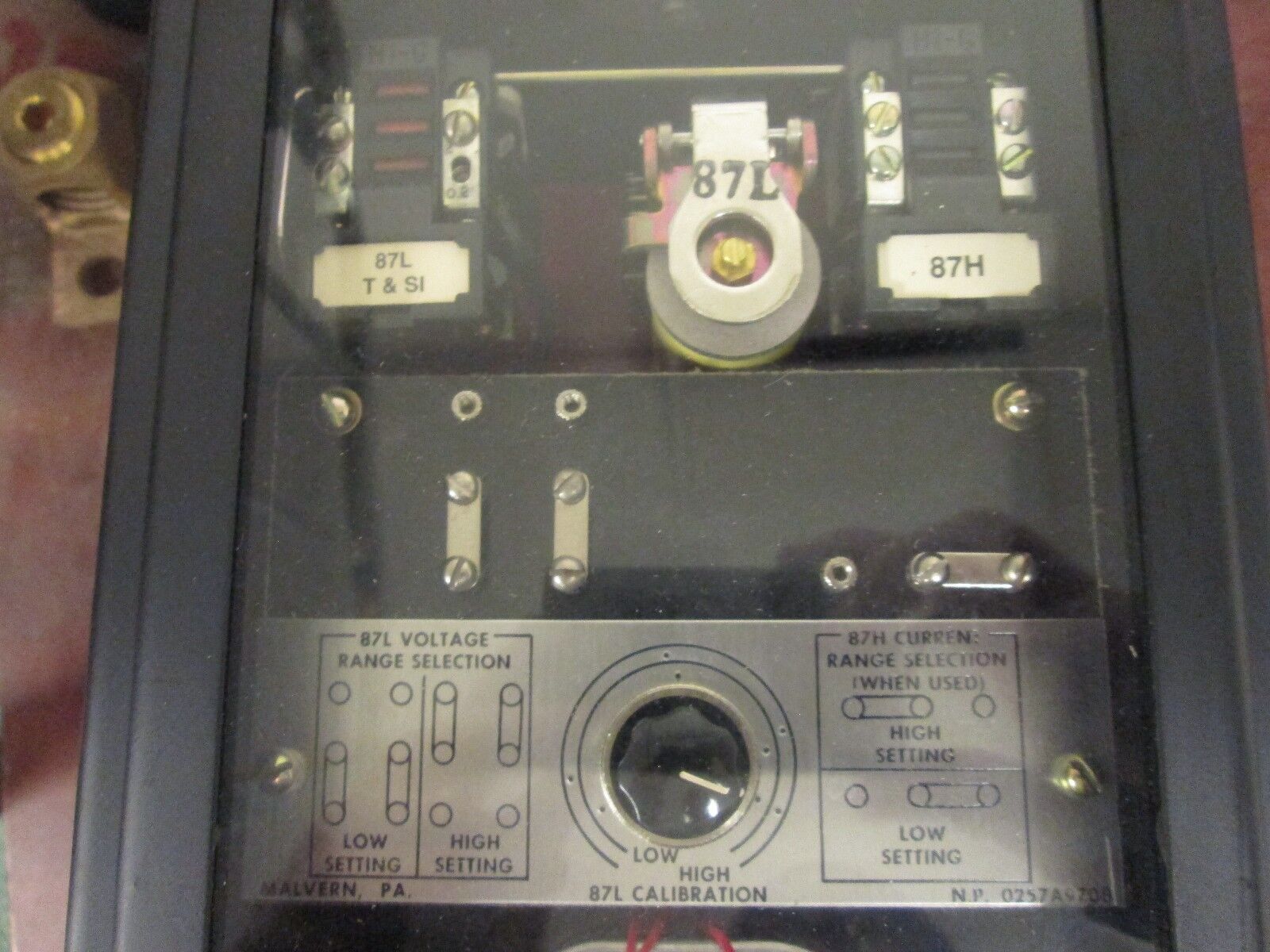 GE High Impedance Differential Relay 12PVD21B1A 150V 60Hz Used