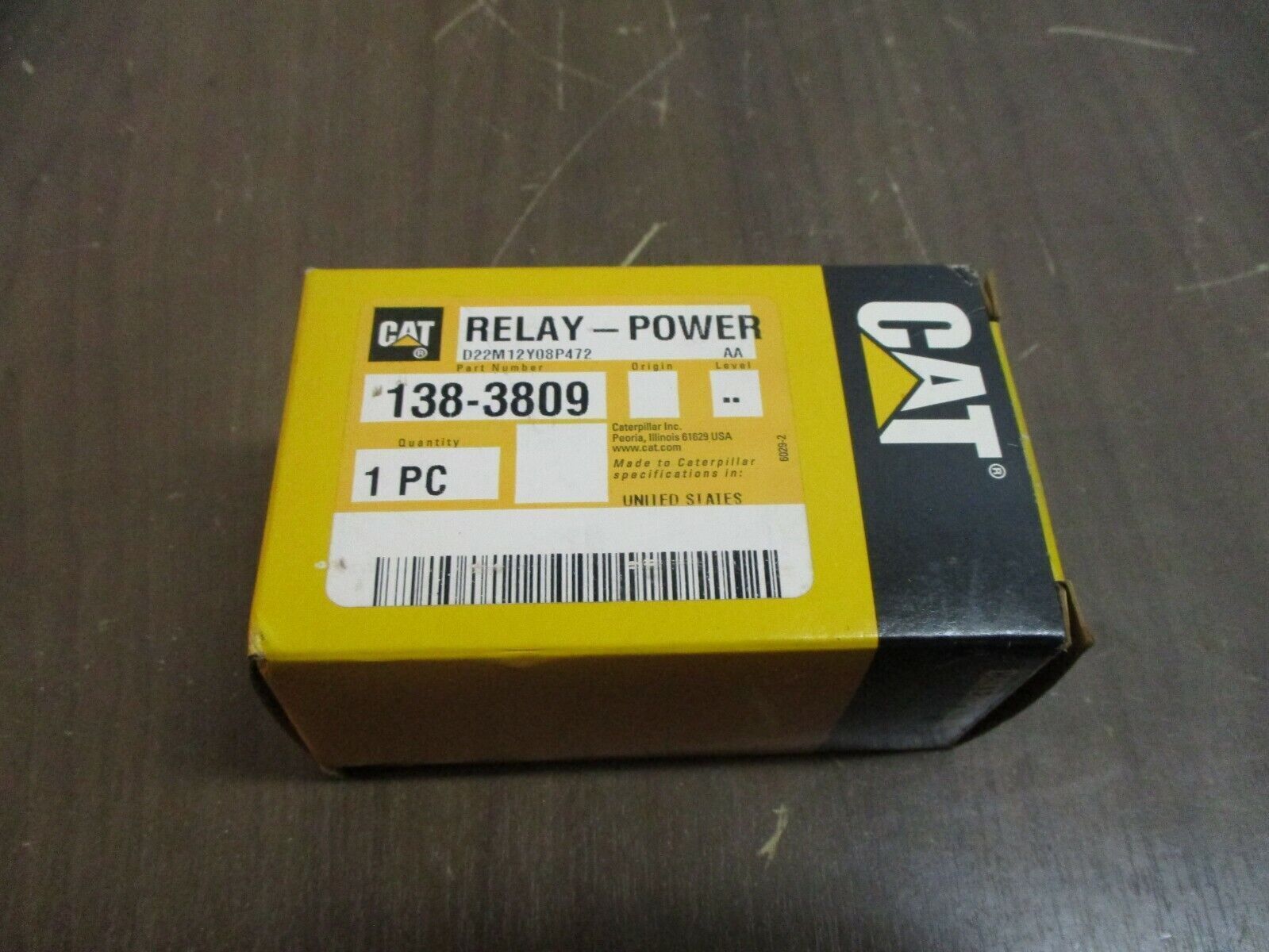 CAT Power Relay 138-3809 New Surplus