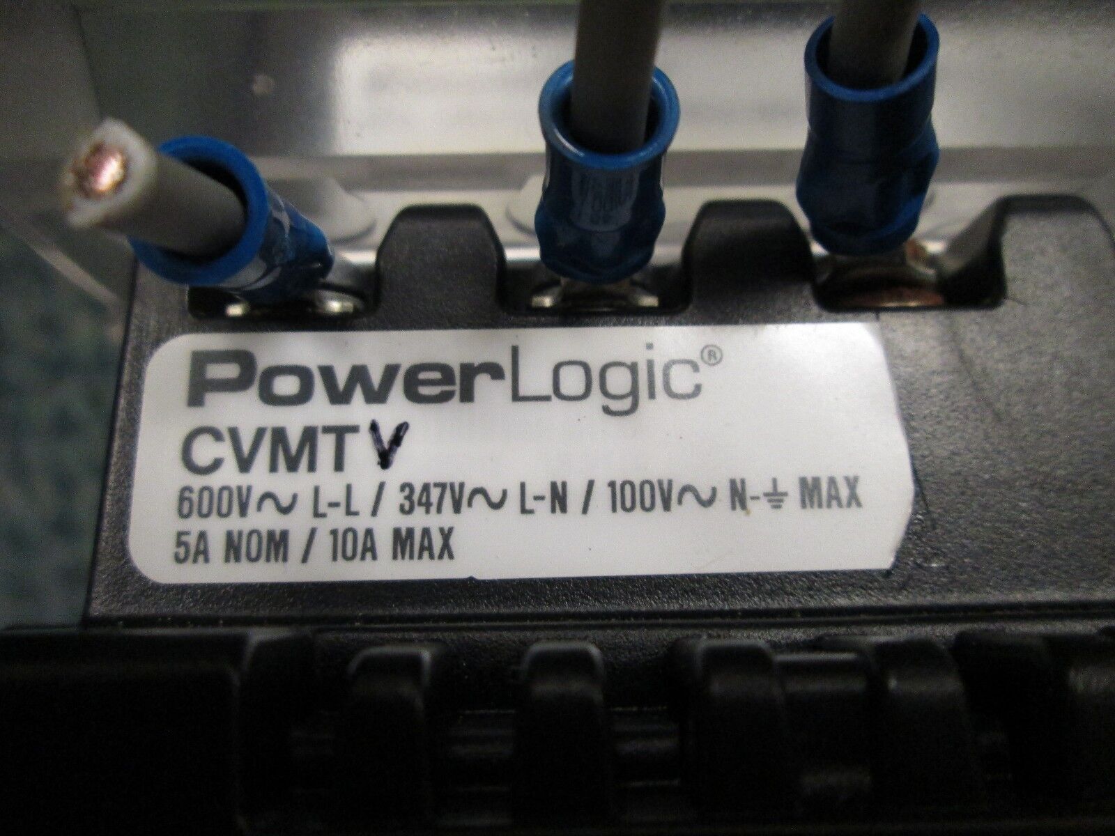 Square D PowerLogic CM4000T KYZ: 240VAC 300VDC 96mA Max PowerLogic CVMT Used