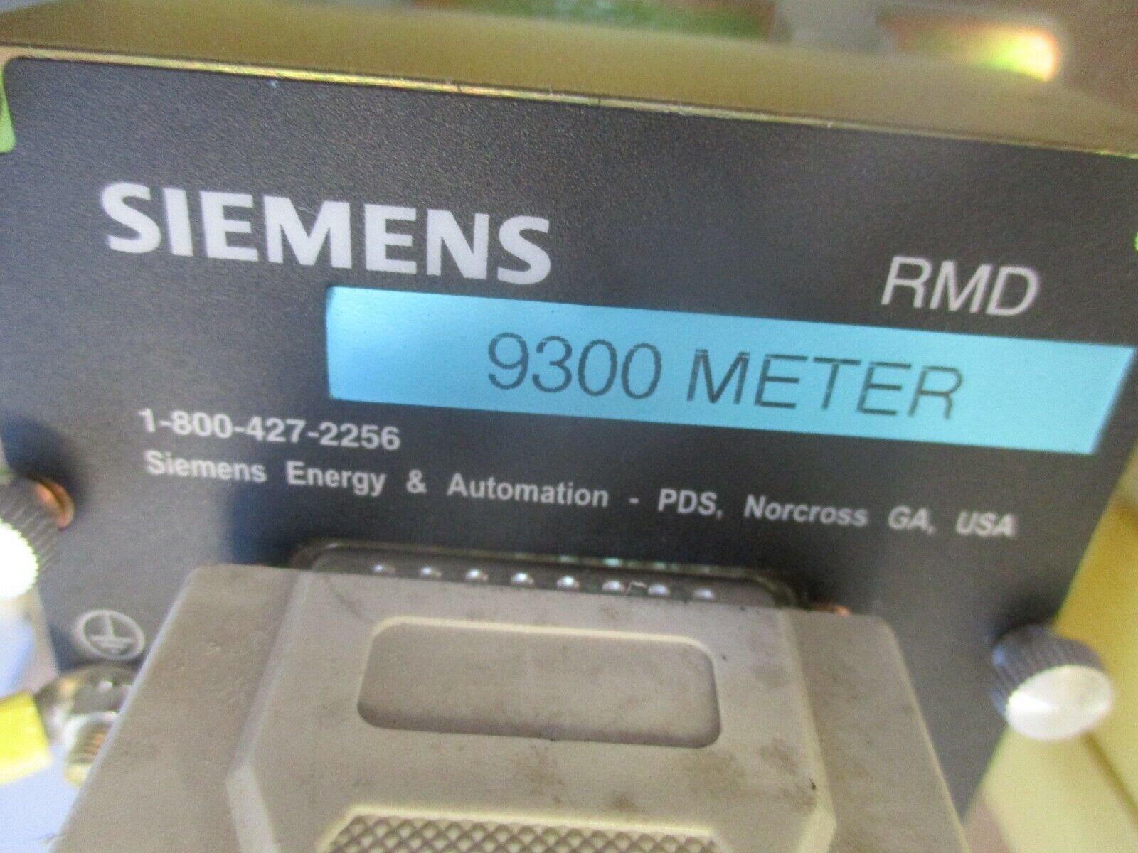 Siemens ION Access Power Meter 9300 Power Supply: 85-240V 20-440HZ Used