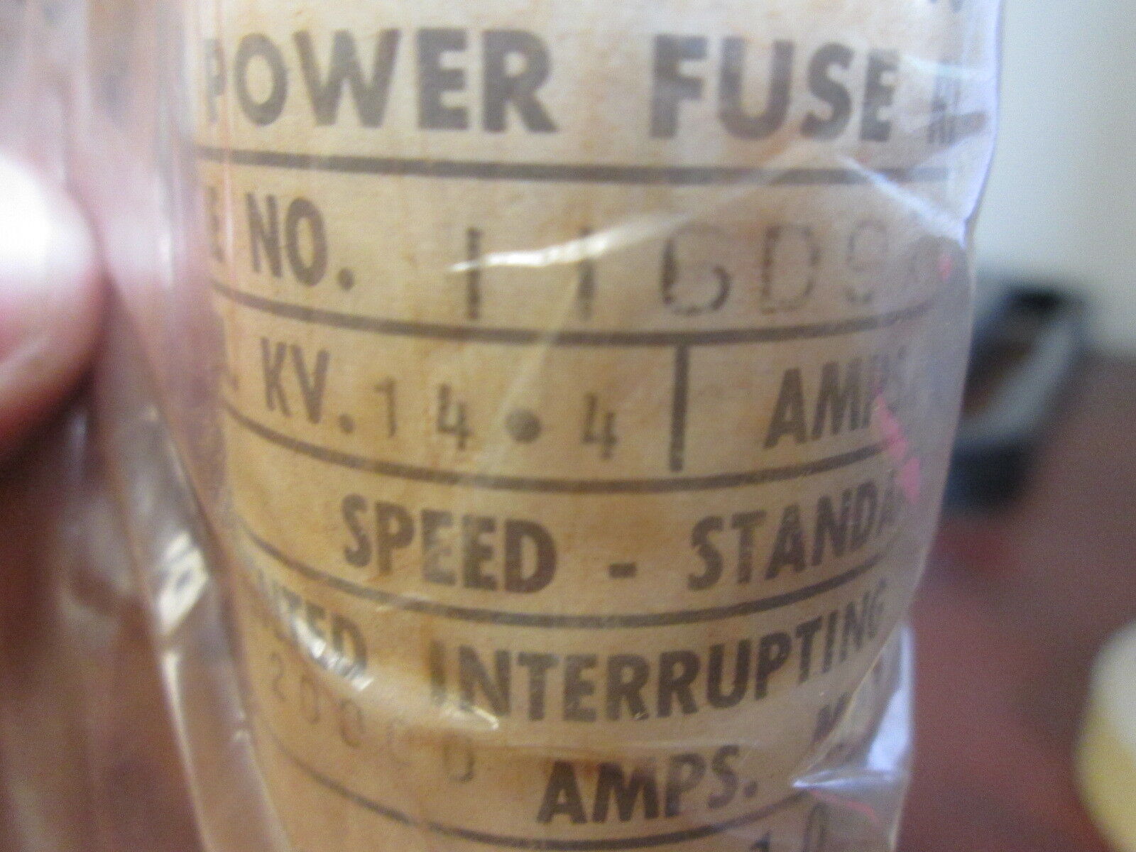 Westinghouse Type BA-400 Fuse Refill 116D977A39 400E 14.4KV *No Box* New Surplus