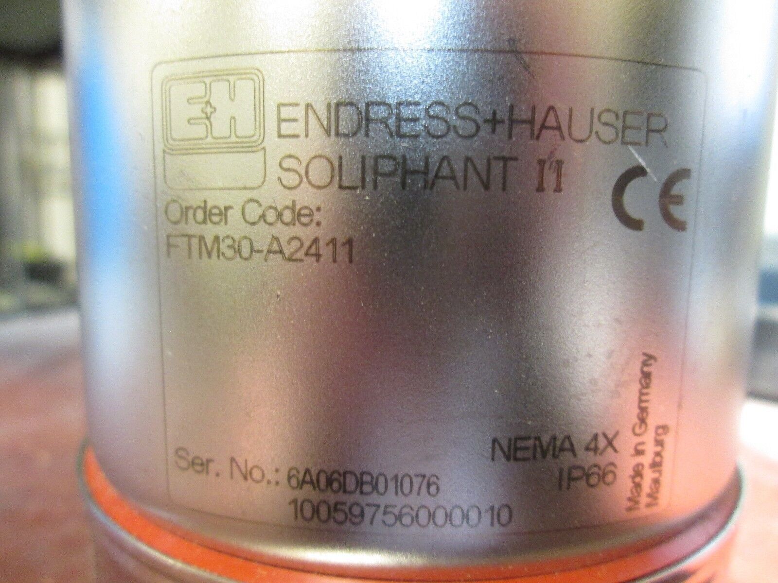 Endress+Hauser Soliphant II Level Limit Switch FTM30-A2411 nema 4X New Surplus