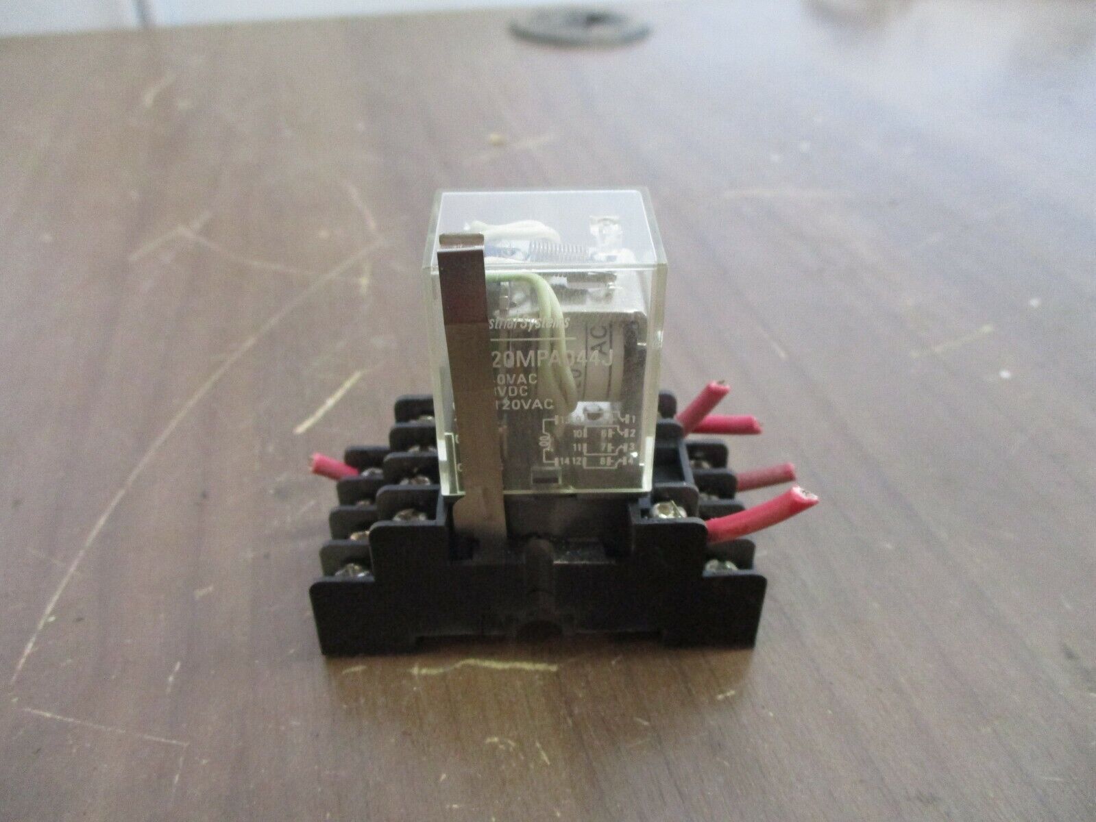 GE Relay CR420MPA044J 120V Coil *Lot of 2* Used