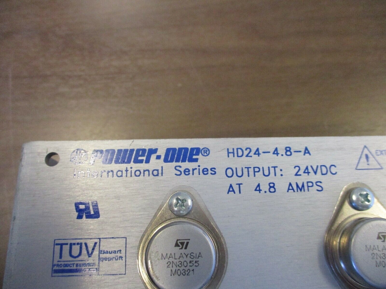 Power-One International Series Power Supply HD24-4.8-A Output: 24VDC 4.8A Used