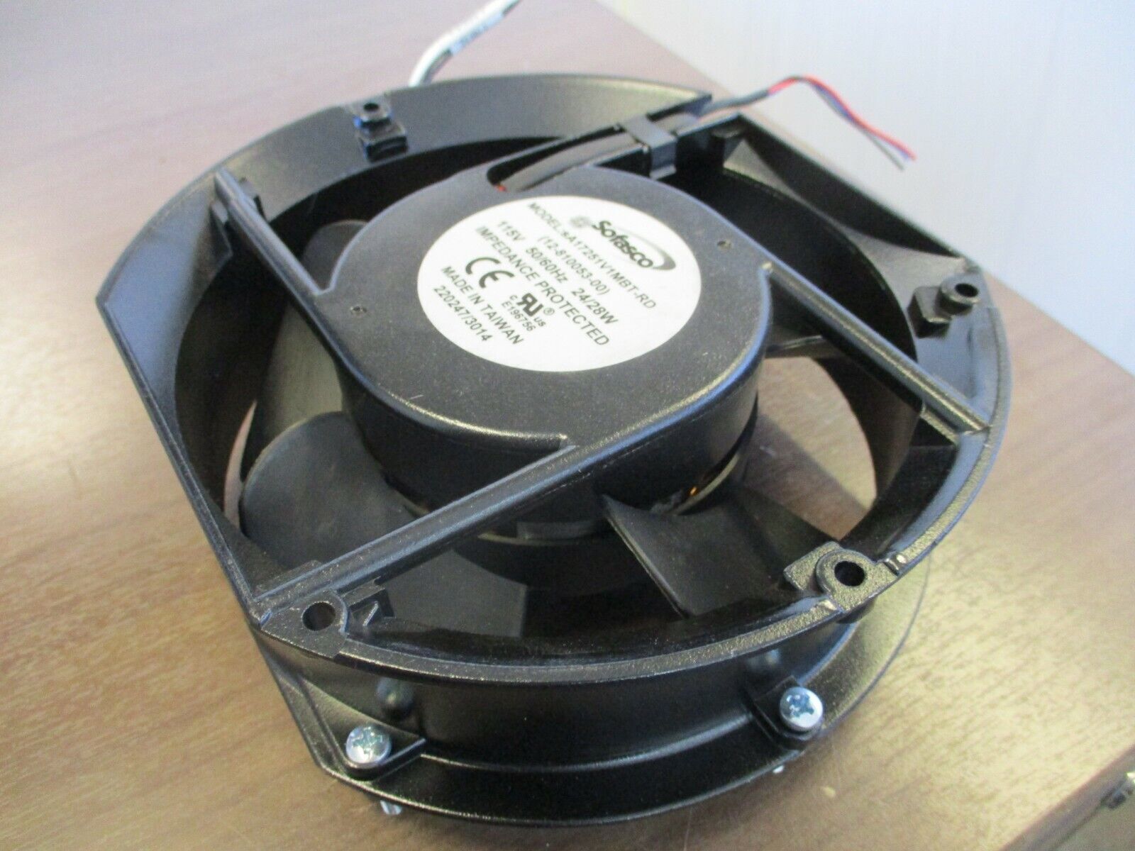 Sofasco Axial Fan sA17251V1MBT-RD 115V 50/60Hz 24/28W Used