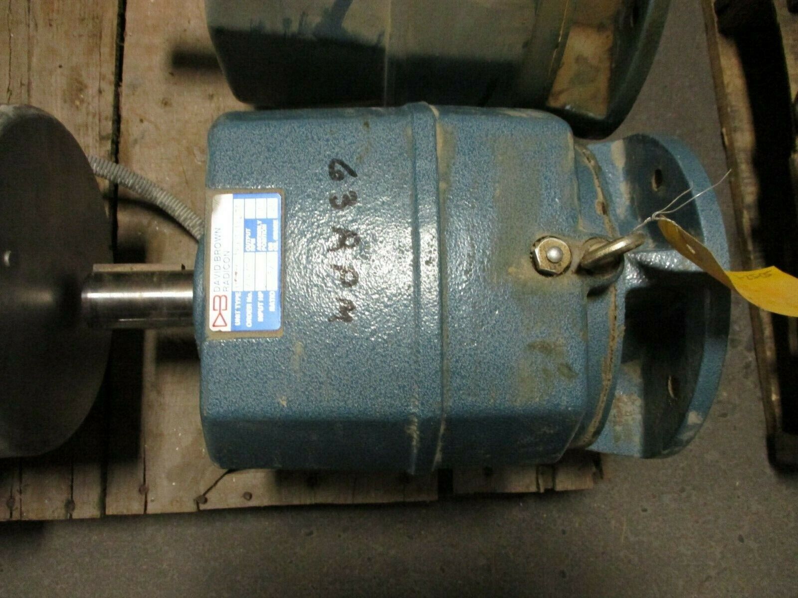 David Brown Radicon Gear Reducer M0720 BANT 182 TC Ratio 28:1 Used