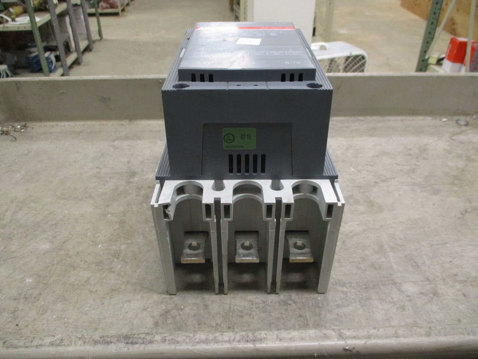 ABB Contactor AF300-30 20-60VDC Coil 400A 600V Used