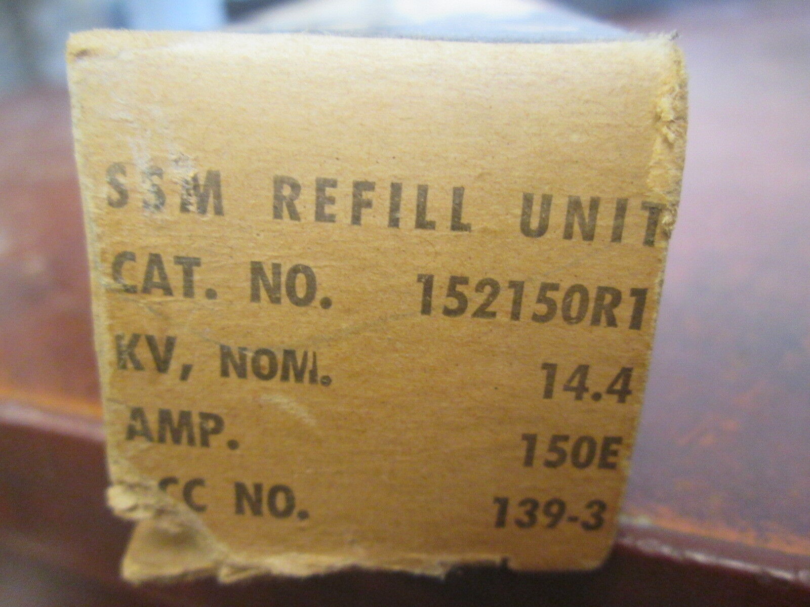 S&C SSM Fuse Refill 152150R1 150E 14.4KV New Surplus